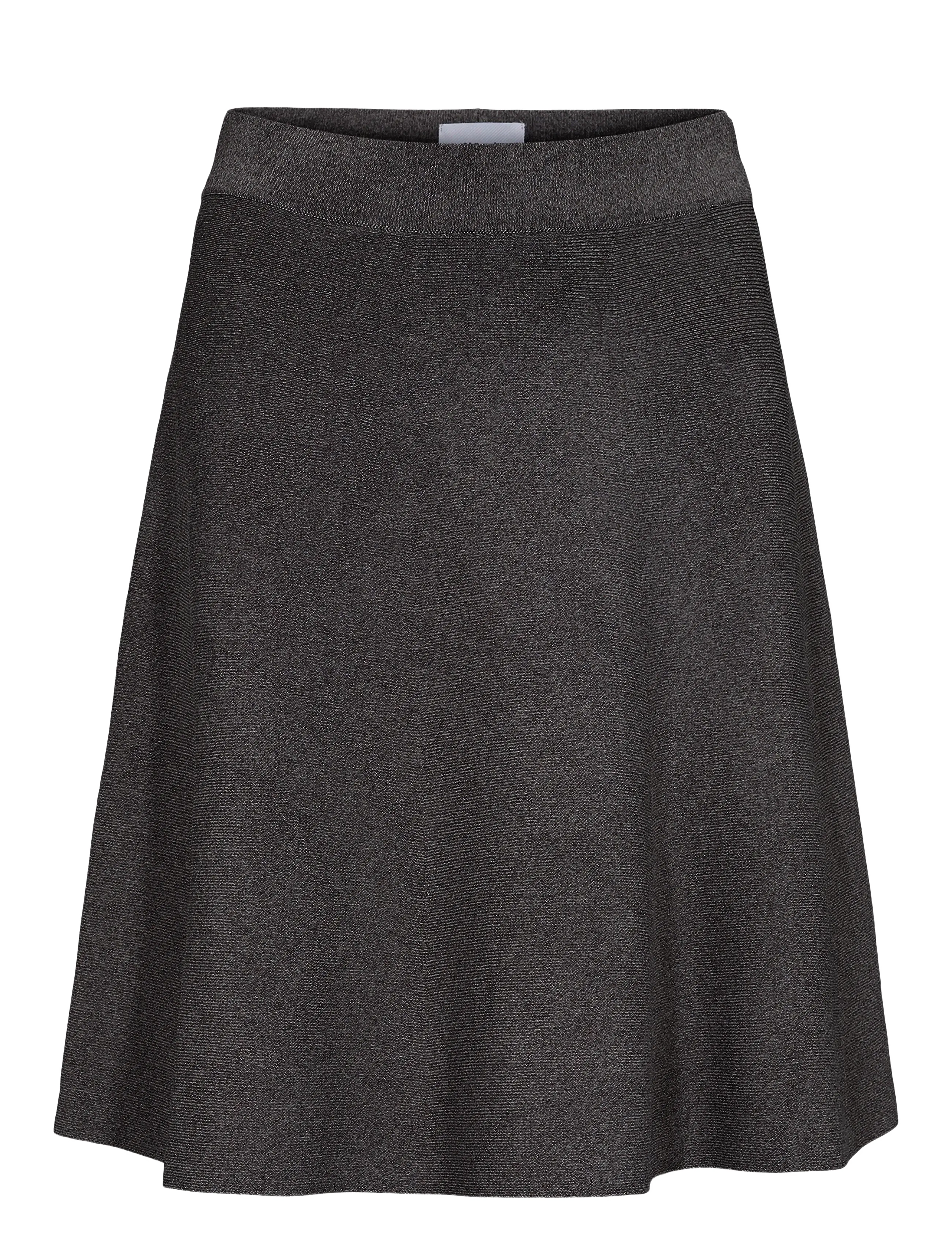 Nümph NULILLYPILLY SKIRT - Last chance - GRANIT GREY MEL / grey