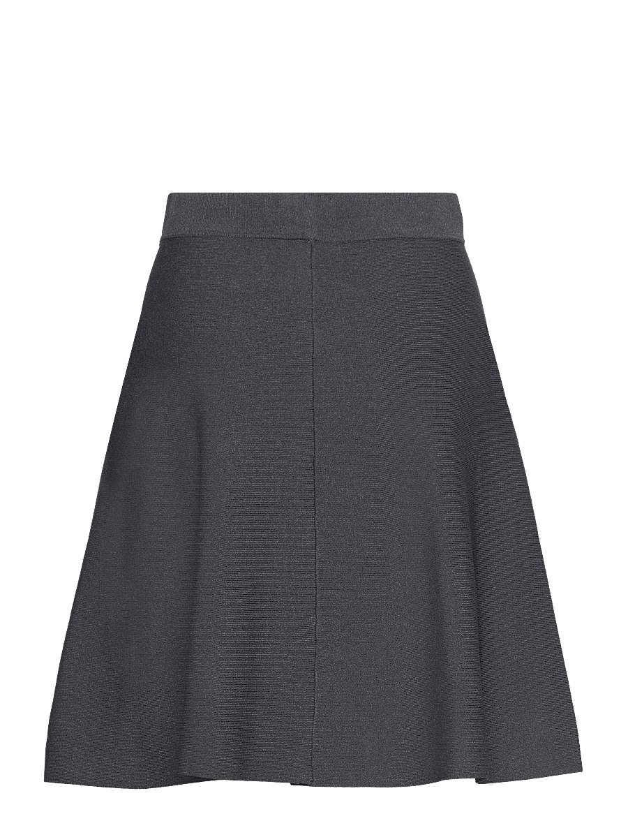 Nümph - NULILLYPILLY SKIRT - stickade kjolar - granit grey mel - 1