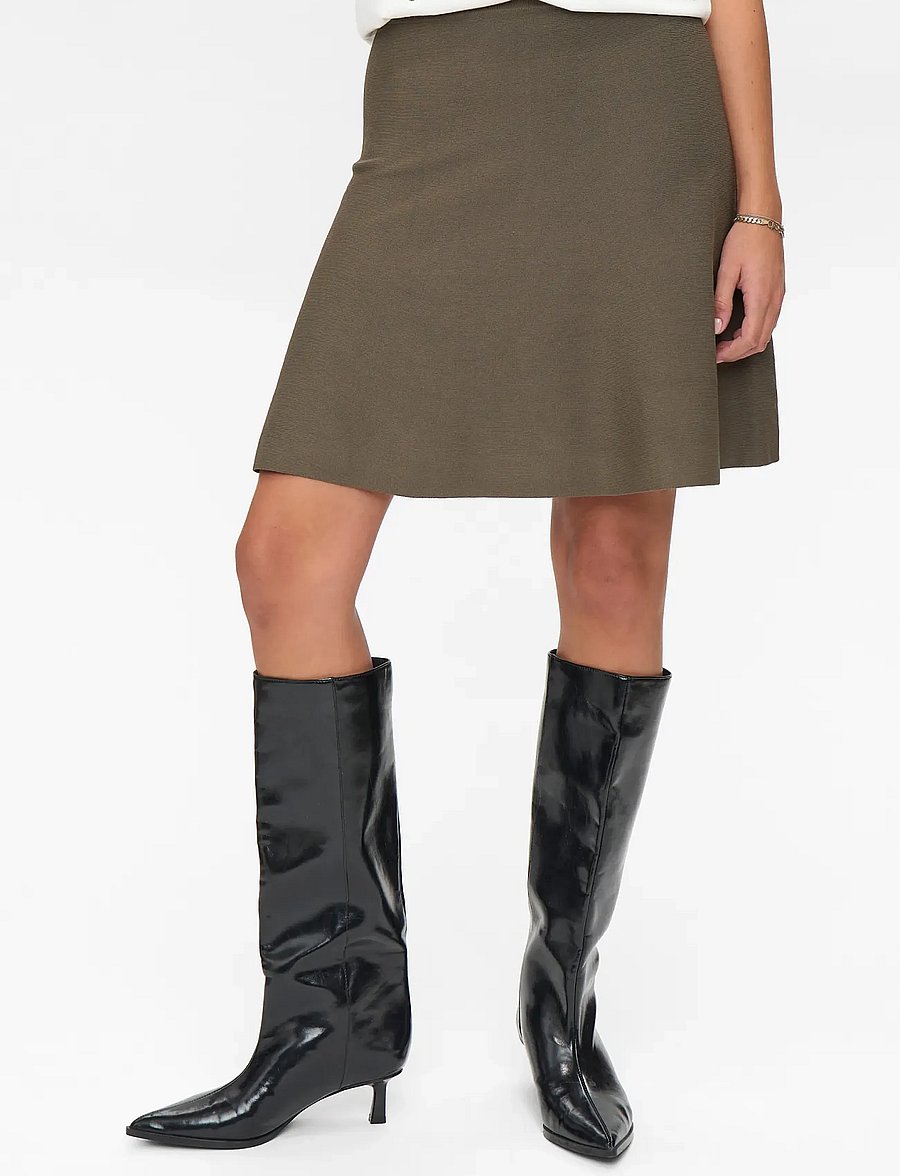 Nümph - NULILLYPILLY SKIRT - kootud seelikud - grape leaf - 3