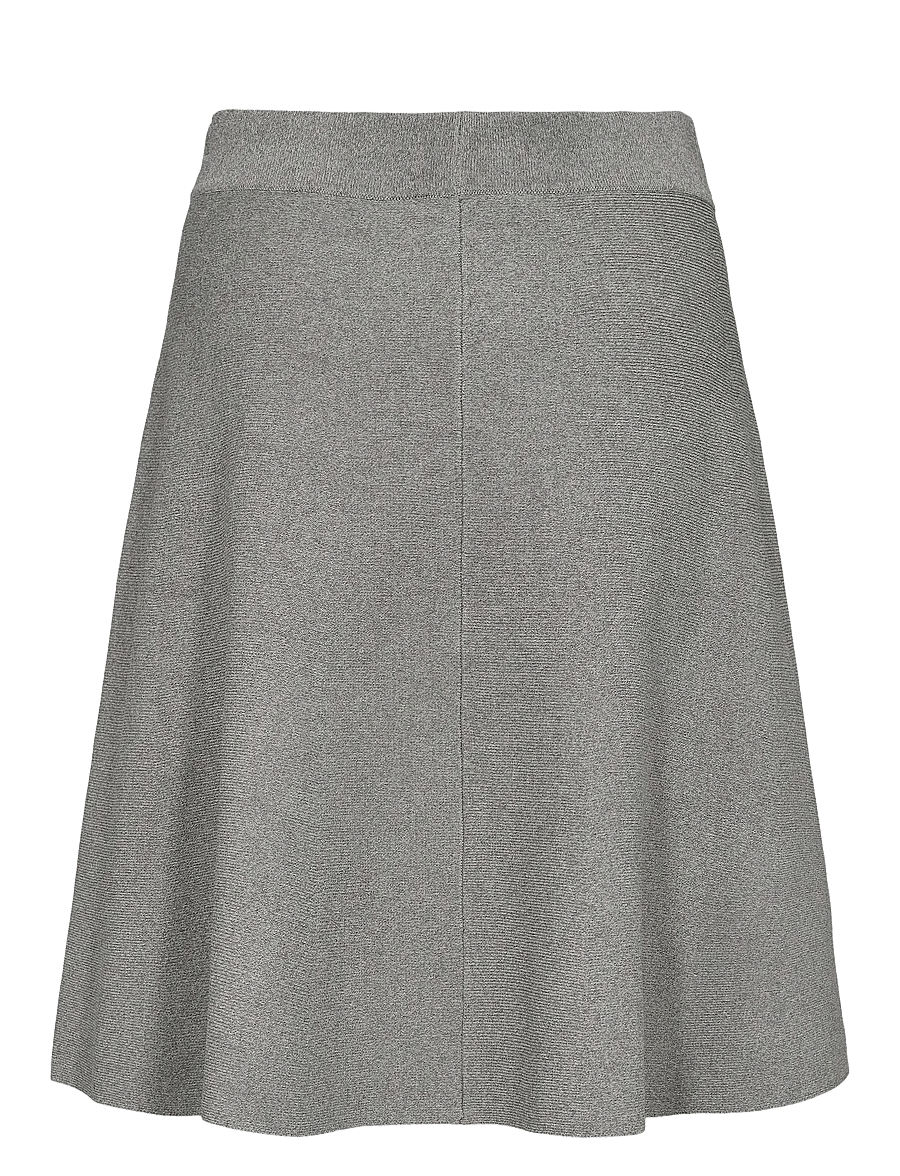Nümph - NULILLYPILLY SKIRT - kootud seelikud - light grey mel - 2
