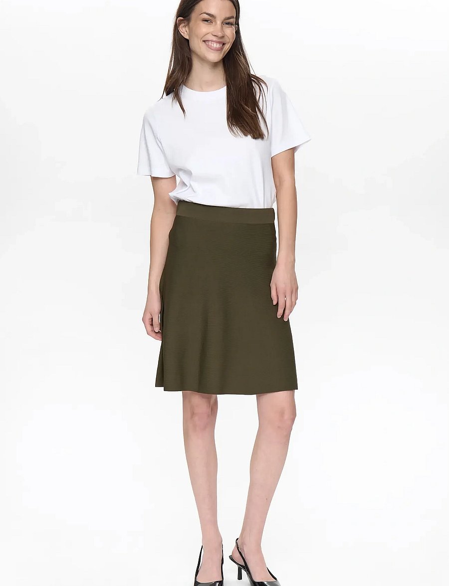 Nümph - NULILLYPILLY SKIRT - jupes midi - rosin - 3