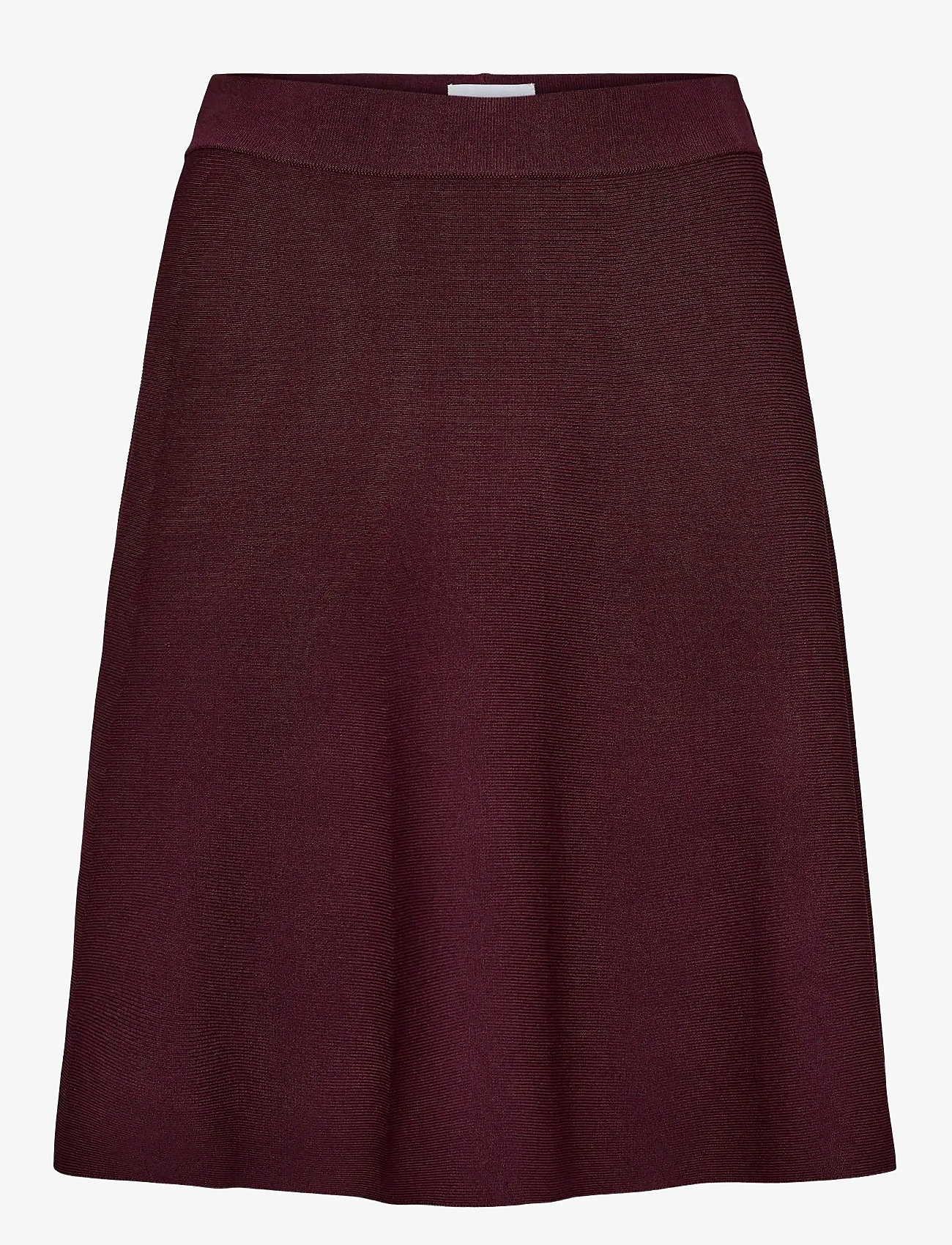 Nümph NULILLYPILLY SKIRT - Midiseelikud - WINETASTING / burgundy