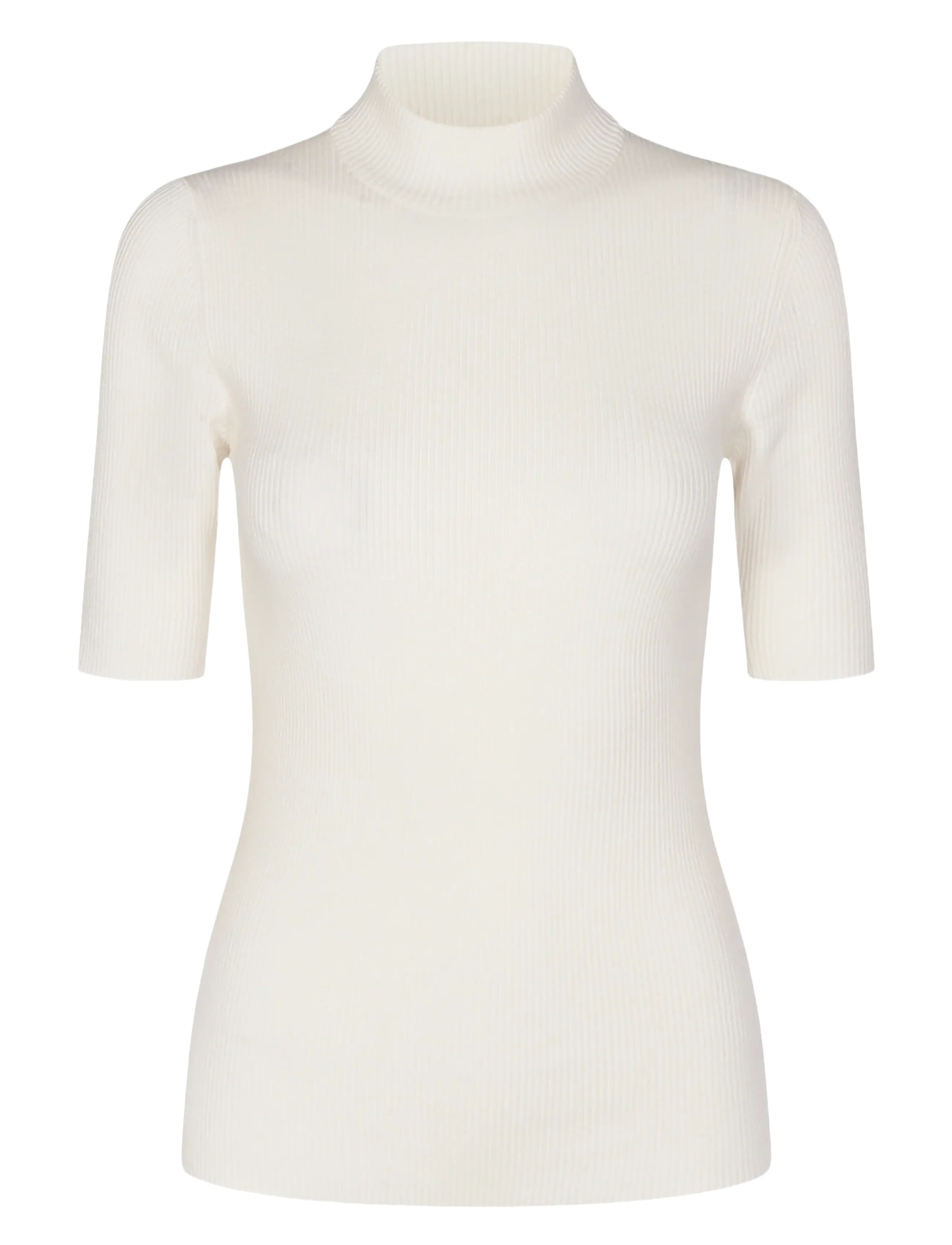 Nümph NUBIA SS PULLOVER - T-shirts & Toppe - CLOUD DANCER / white