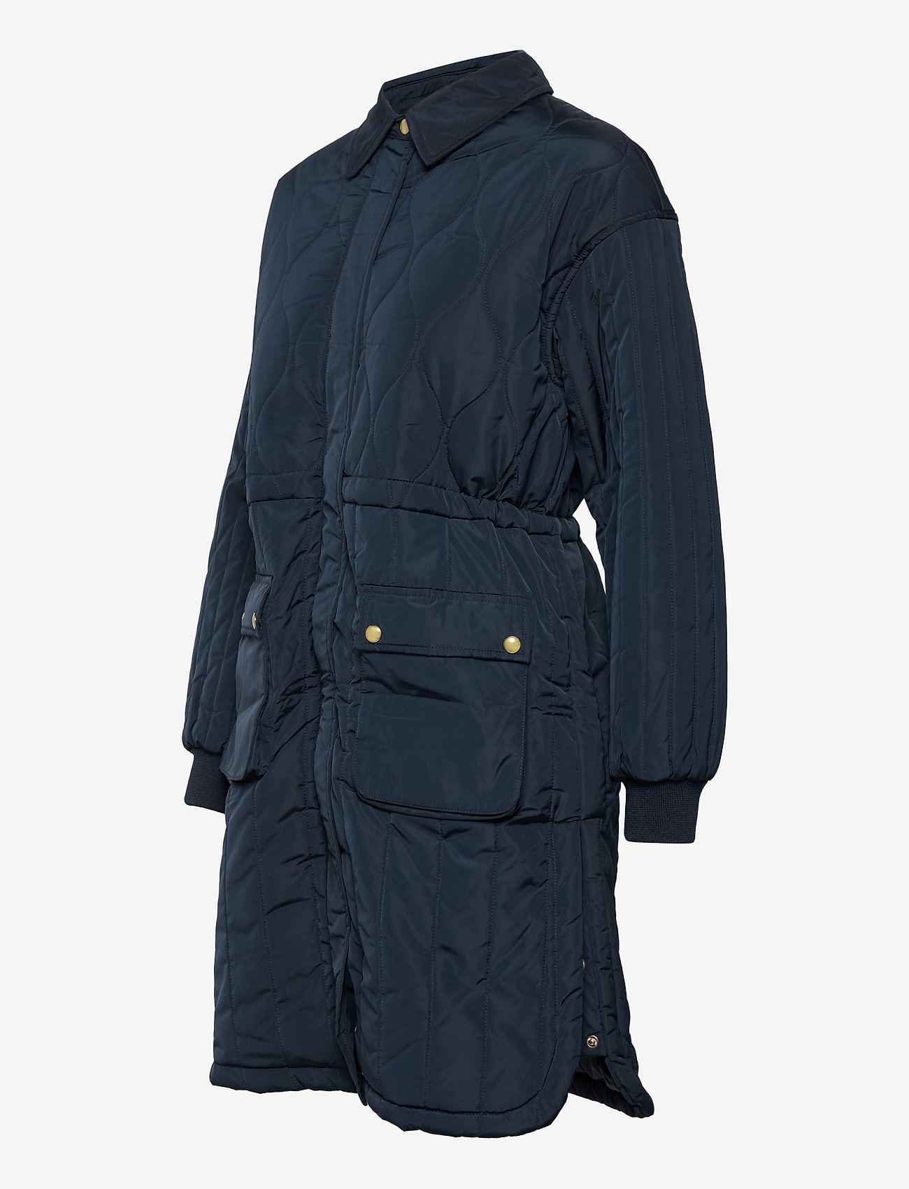 Nümph - NUCOLOMBIA LONG JACKET - overtøj - dark sapphire - 2