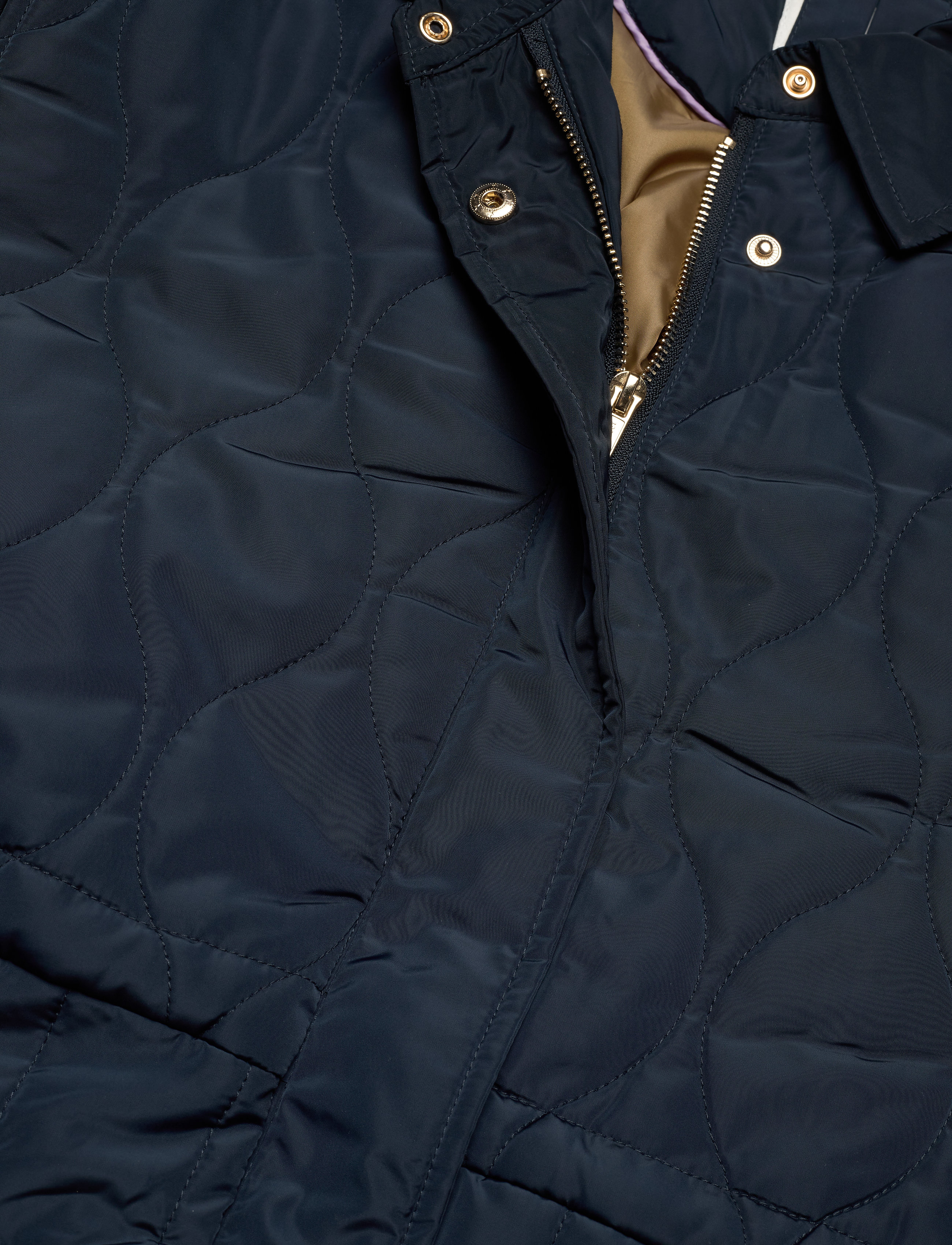 Nümph - NUCOLOMBIA LONG JACKET - overtøj - dark sapphire - 4