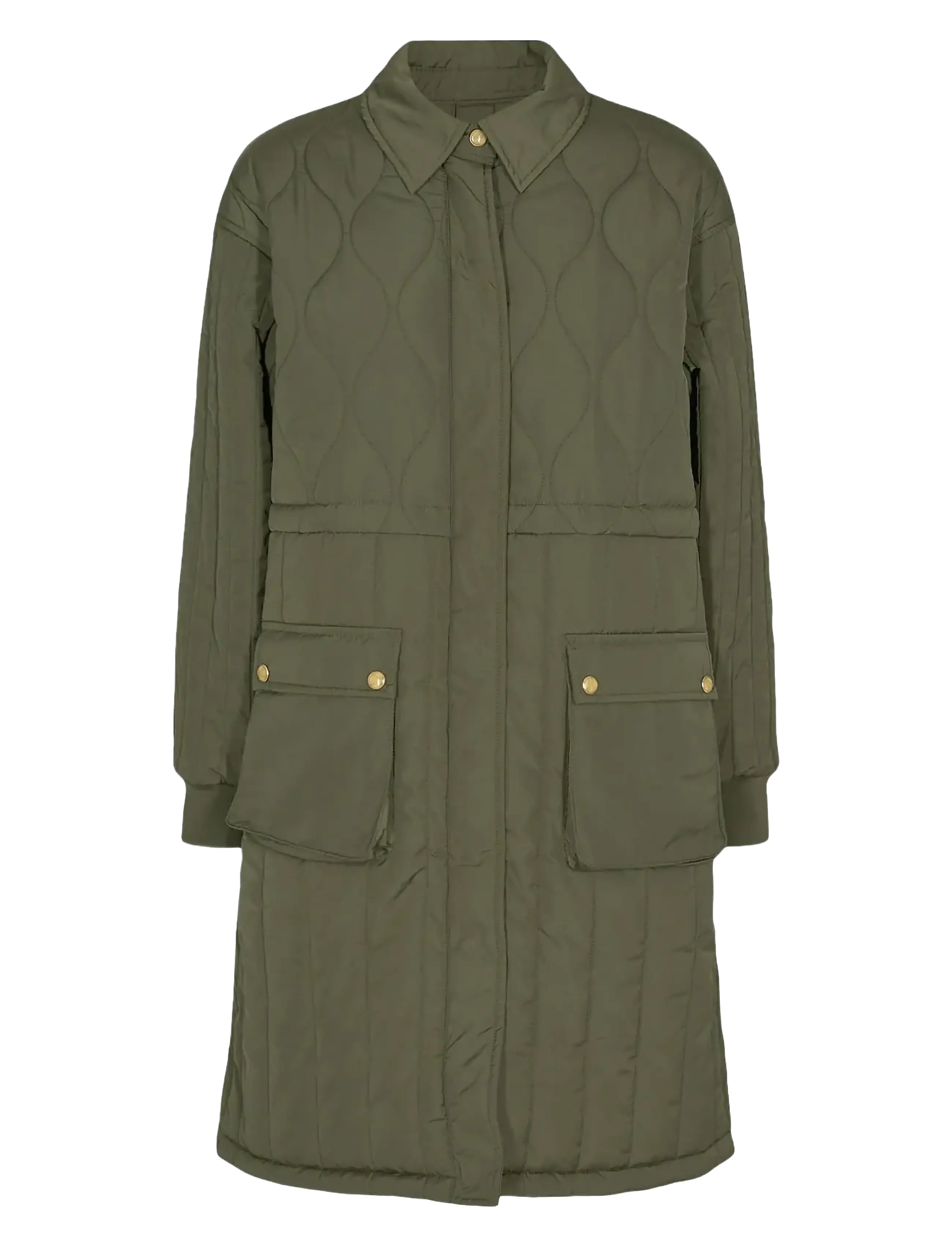 NÜMPH Nucolombia Long Jacke Grün - 34 - Damen