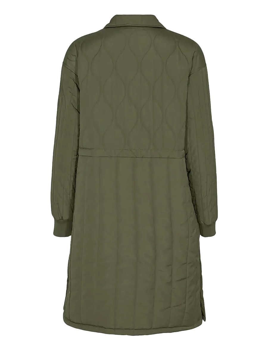 Nümph - NUCOLOMBIA LONG JACKET - ytterkläder - grape leaf - 1
