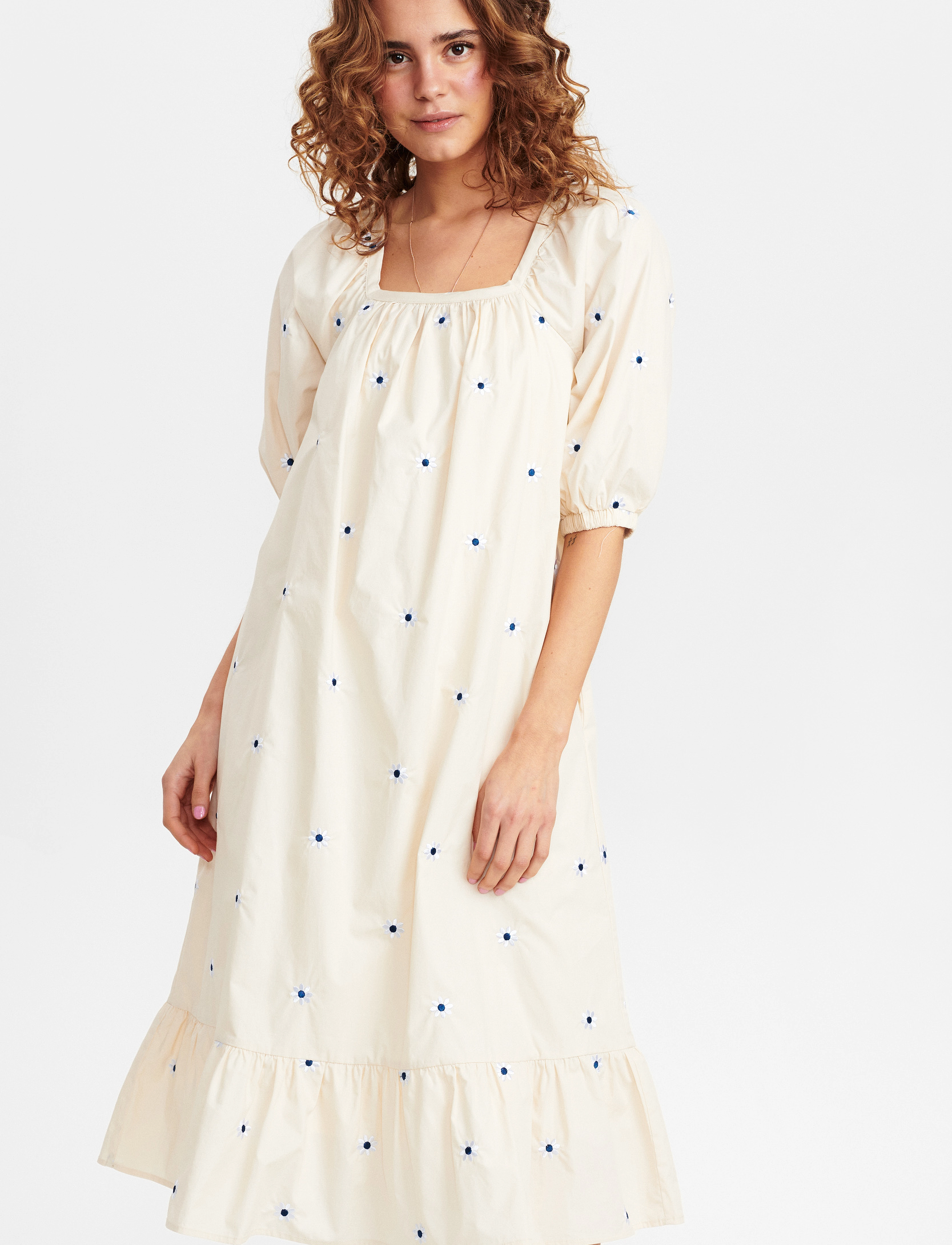 Nümph - NUBLOOMY DRESS - tannin - 3