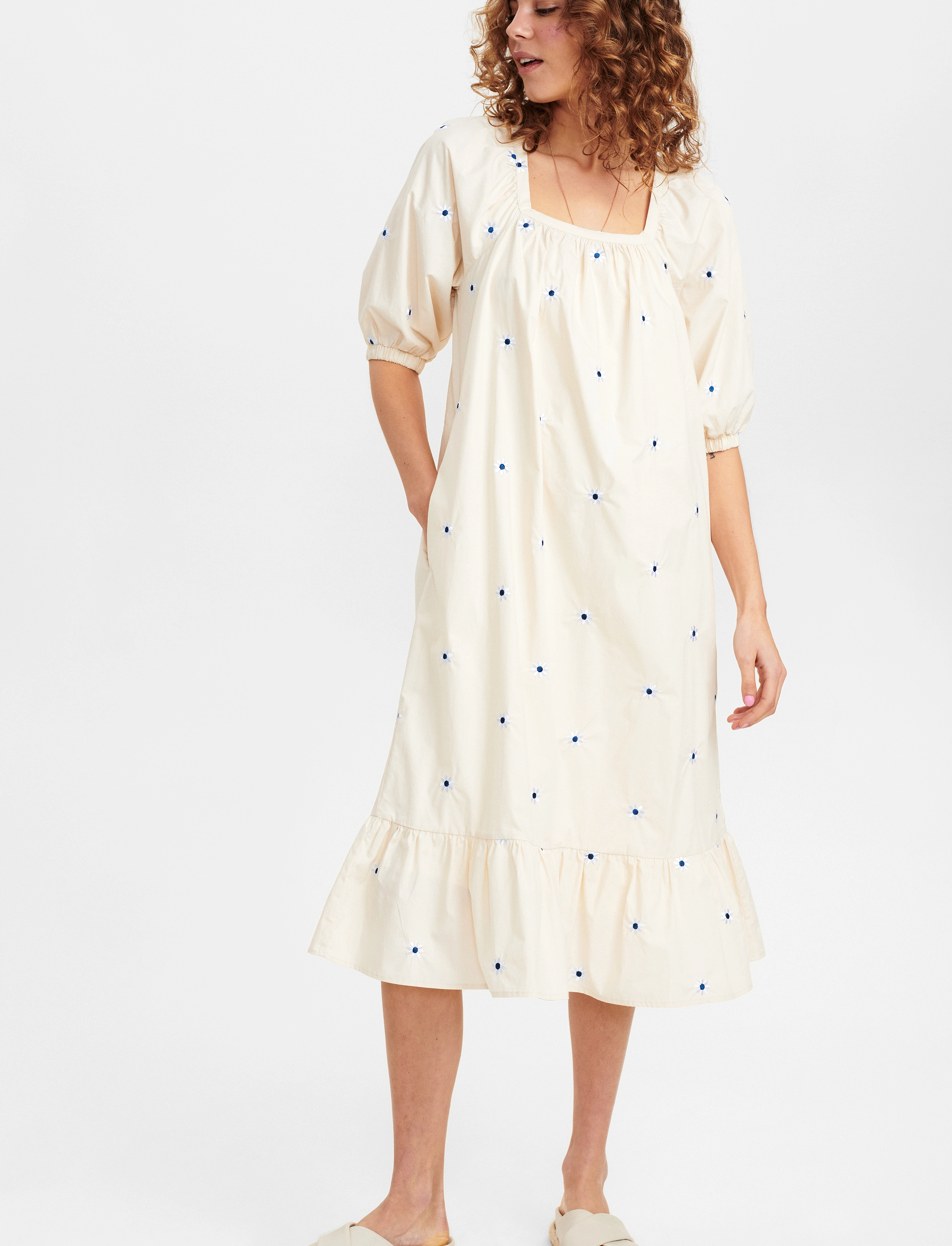 Nümph - NUBLOOMY DRESS - tannin - 5