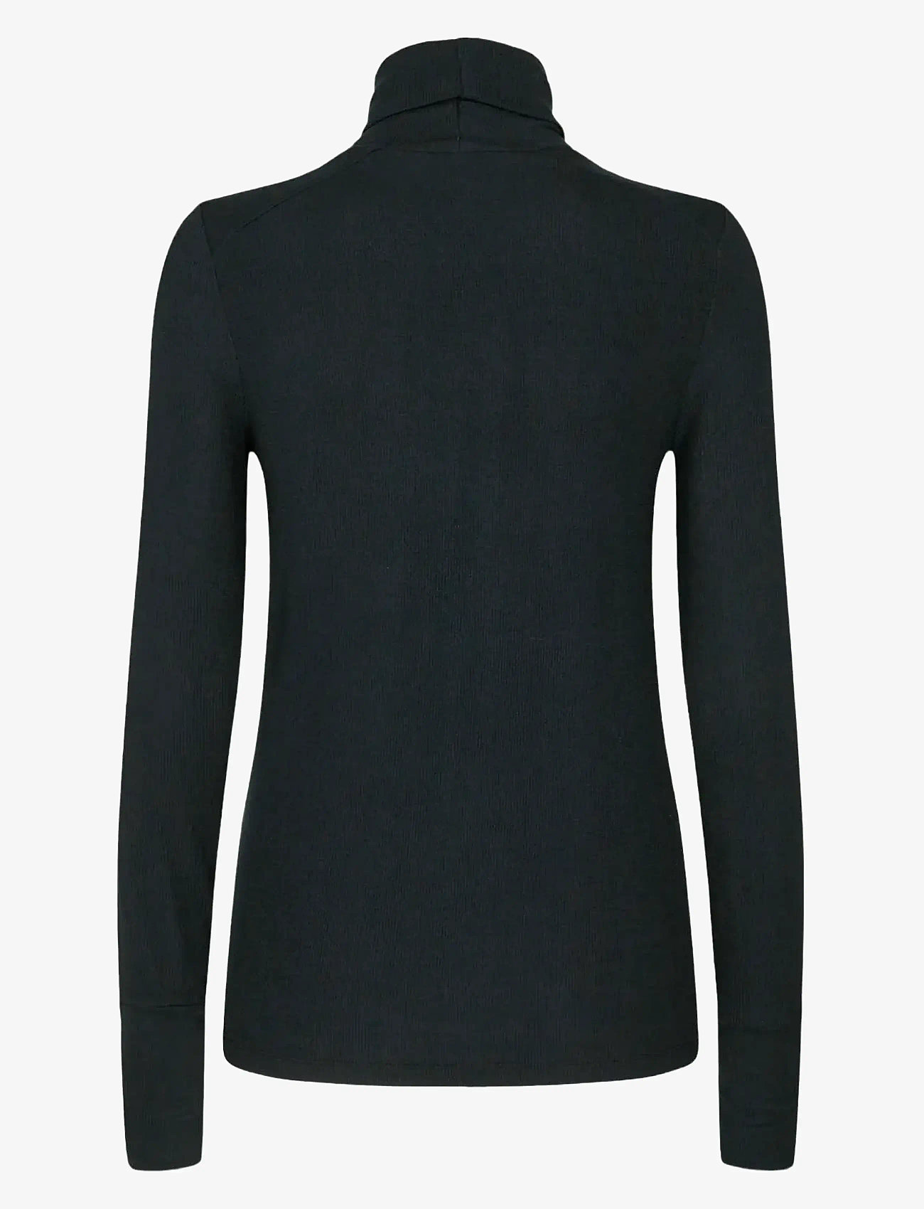 Nümph - NUBOWIE ROLLNECK RIB - poloer - caviar - 1