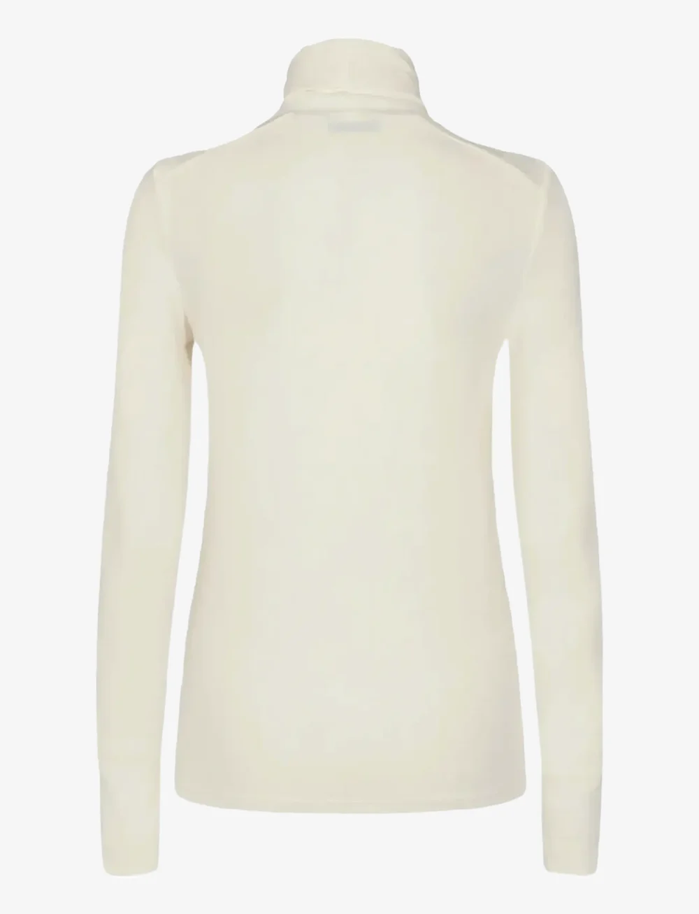 Nümph - NUBOWIE ROLLNECK RIB - NOOS - pikéer - cloud dancer - 1