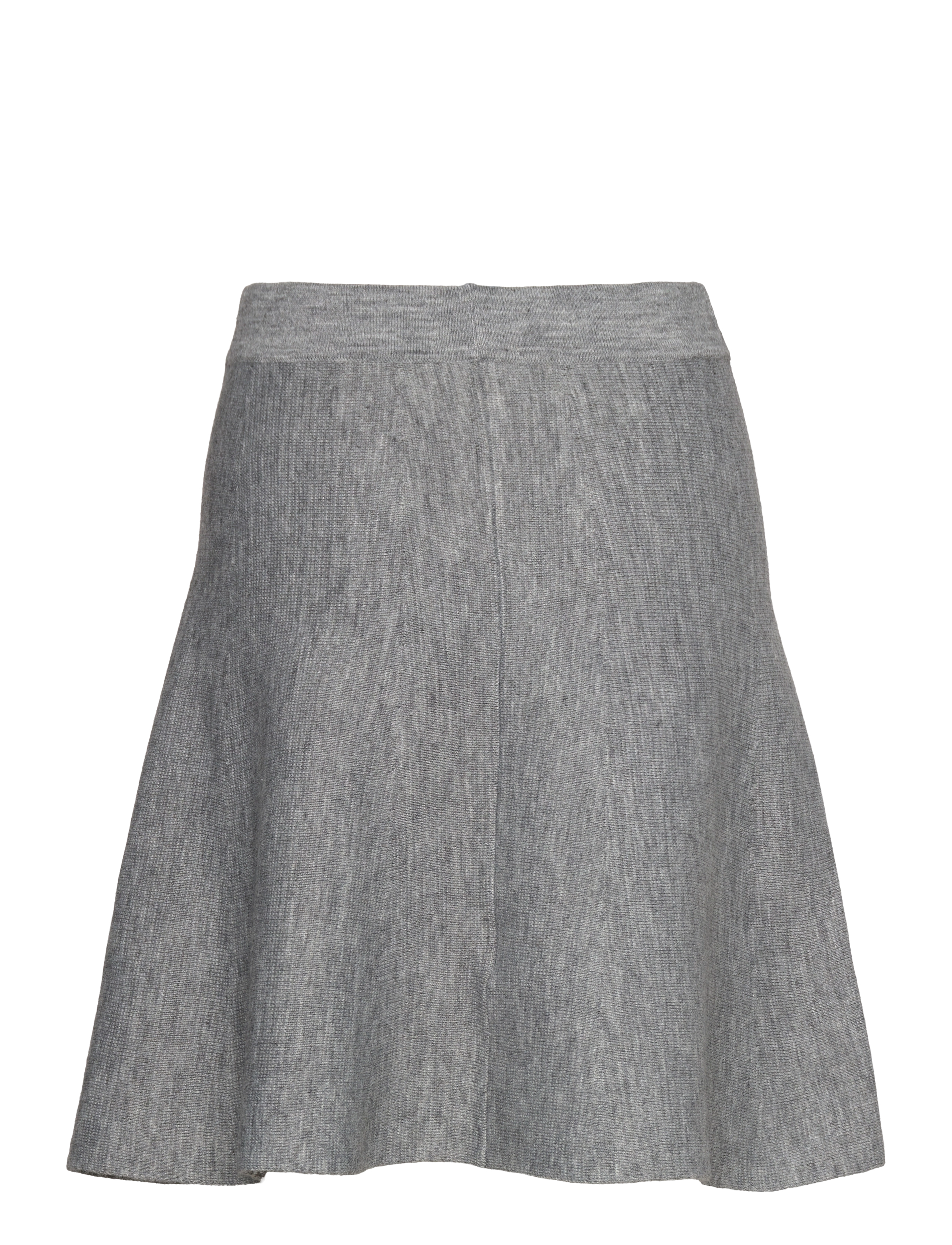 Nümph - NULILLYWOOLI KNIT SKIRT - light grey mel - 1