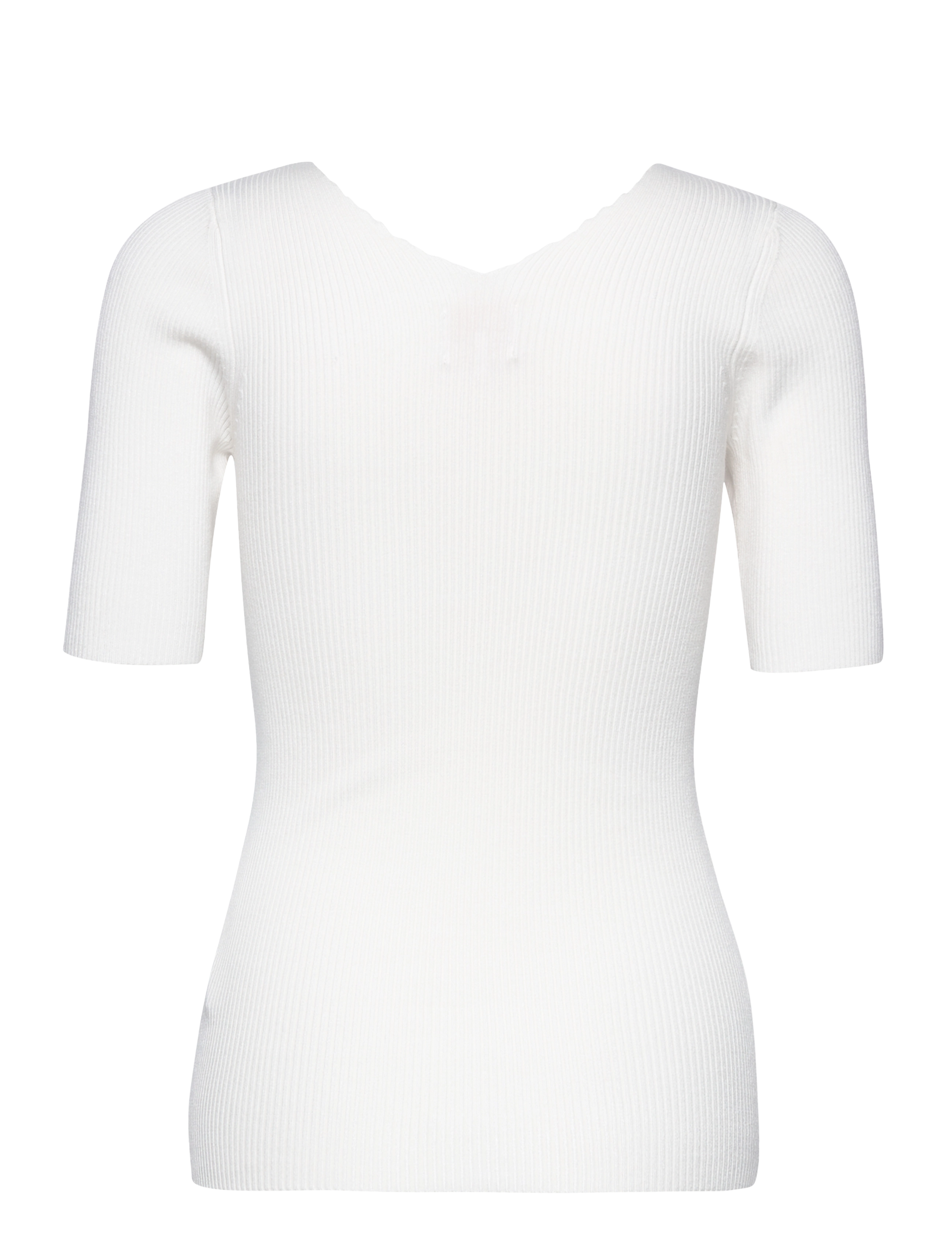 Nümph - NUAYELET SS PULLOVER - cloud dancer - 1
