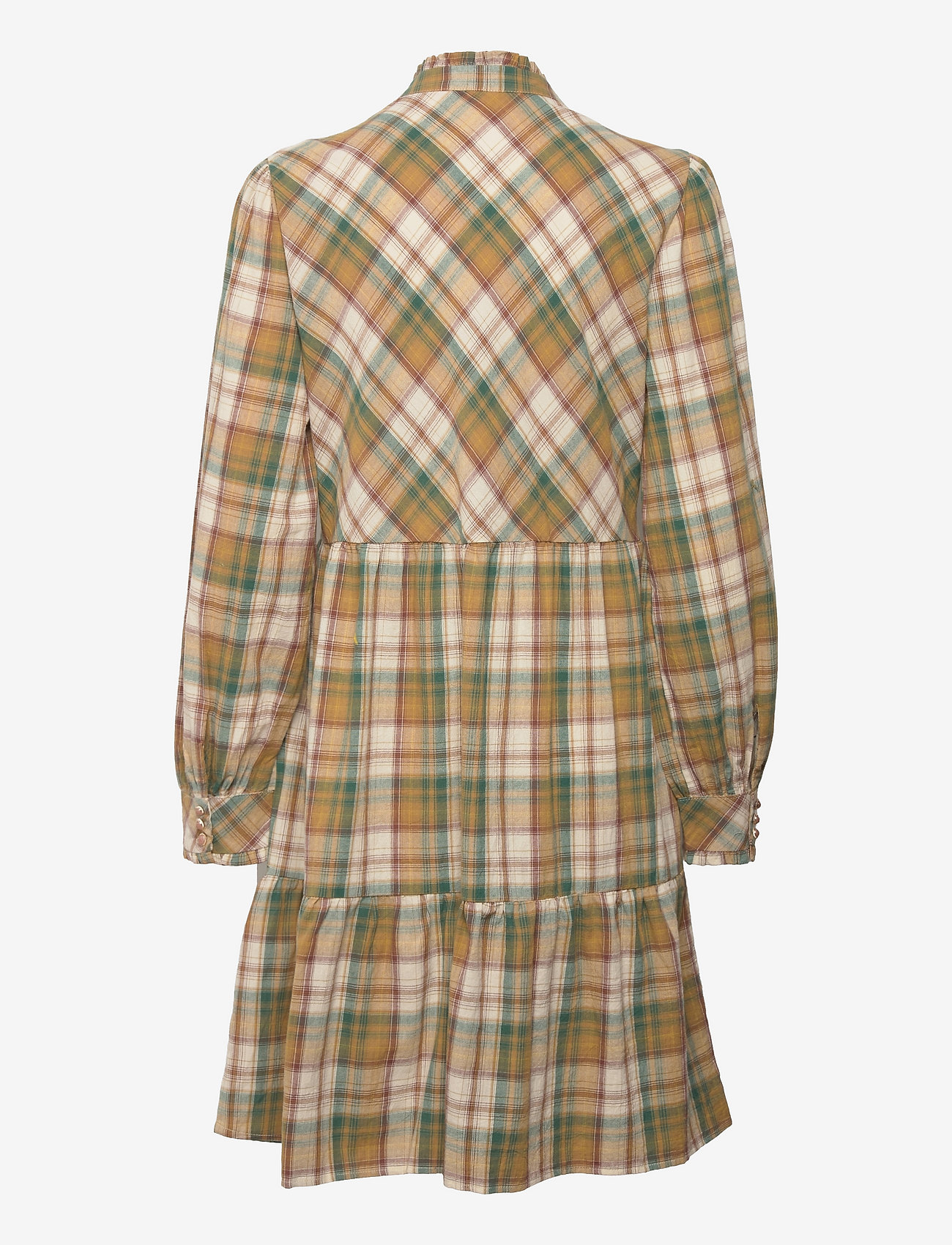 Nümph - NUBIAS CHECK DRESS - grape leaf - 1