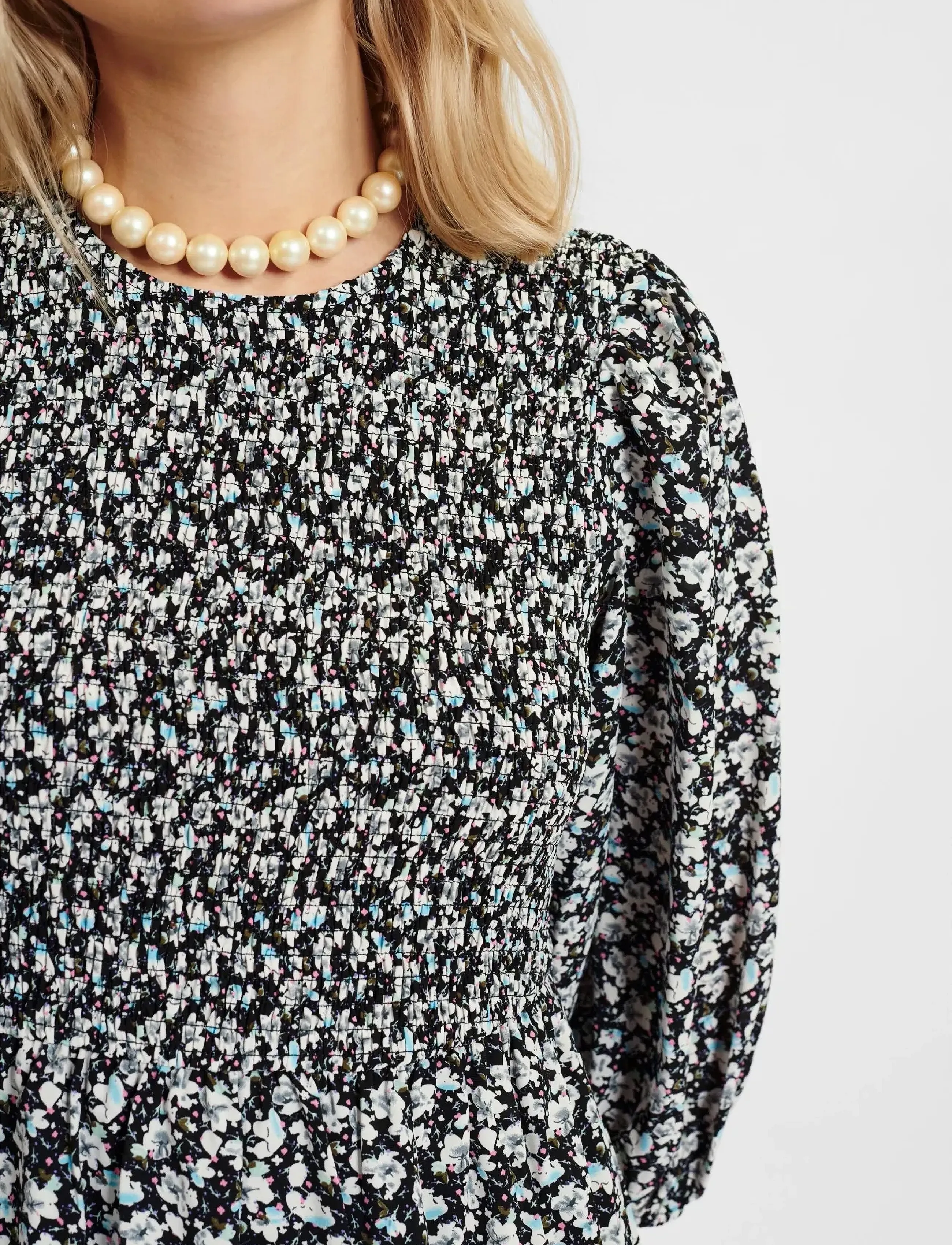 Nümph - NUCALTUMINE DRESS S/S - midi kjoler - caviar - 5