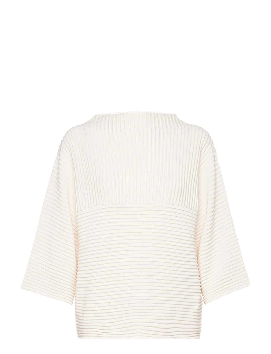 Nümph - NUIRMELIN O-NECK PULLOVER - pullover - cloud dancer - 1