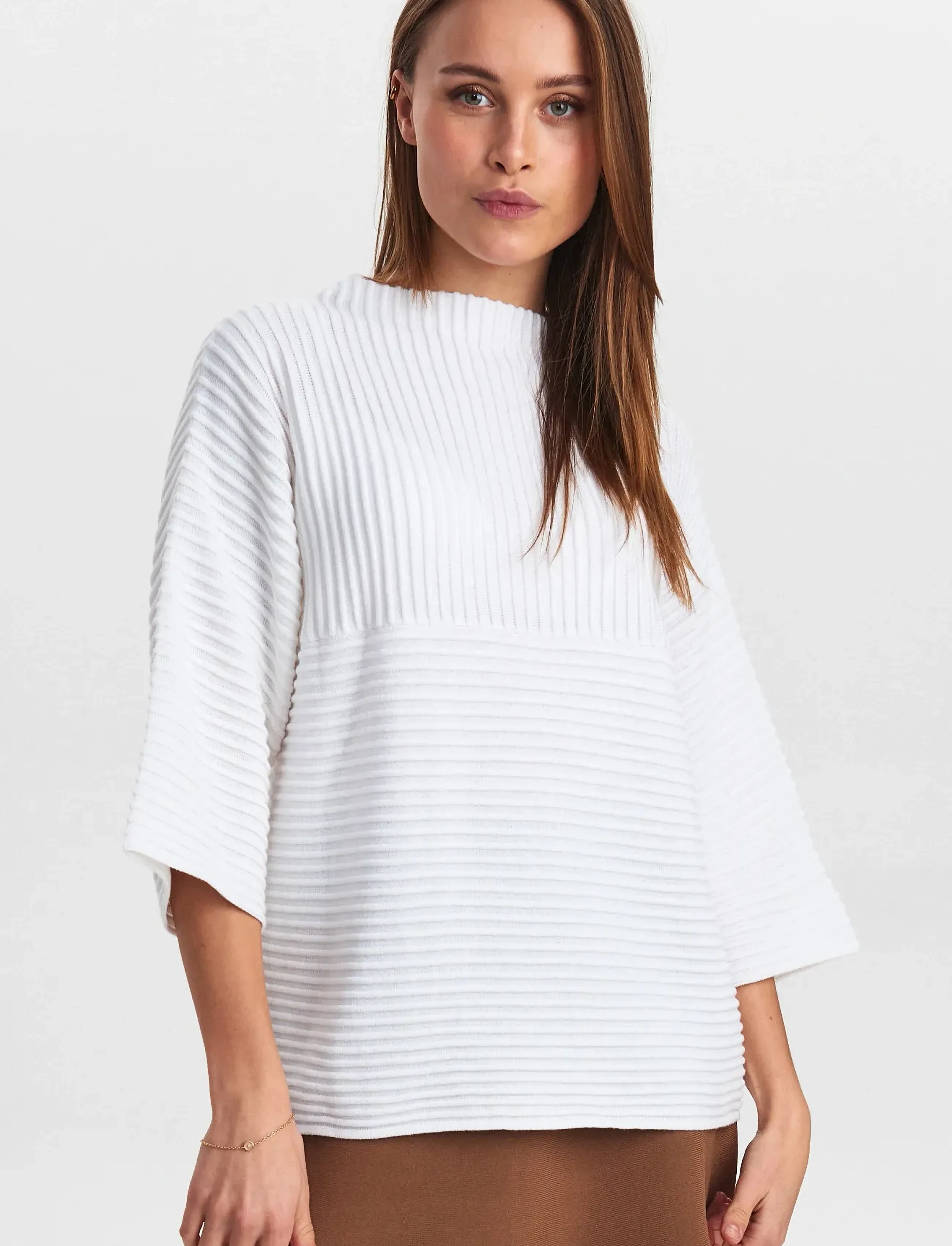 Nümph Nuirmelin O-Neck Pullover, L, Knitwear, Creme - Jumpers, Frauen