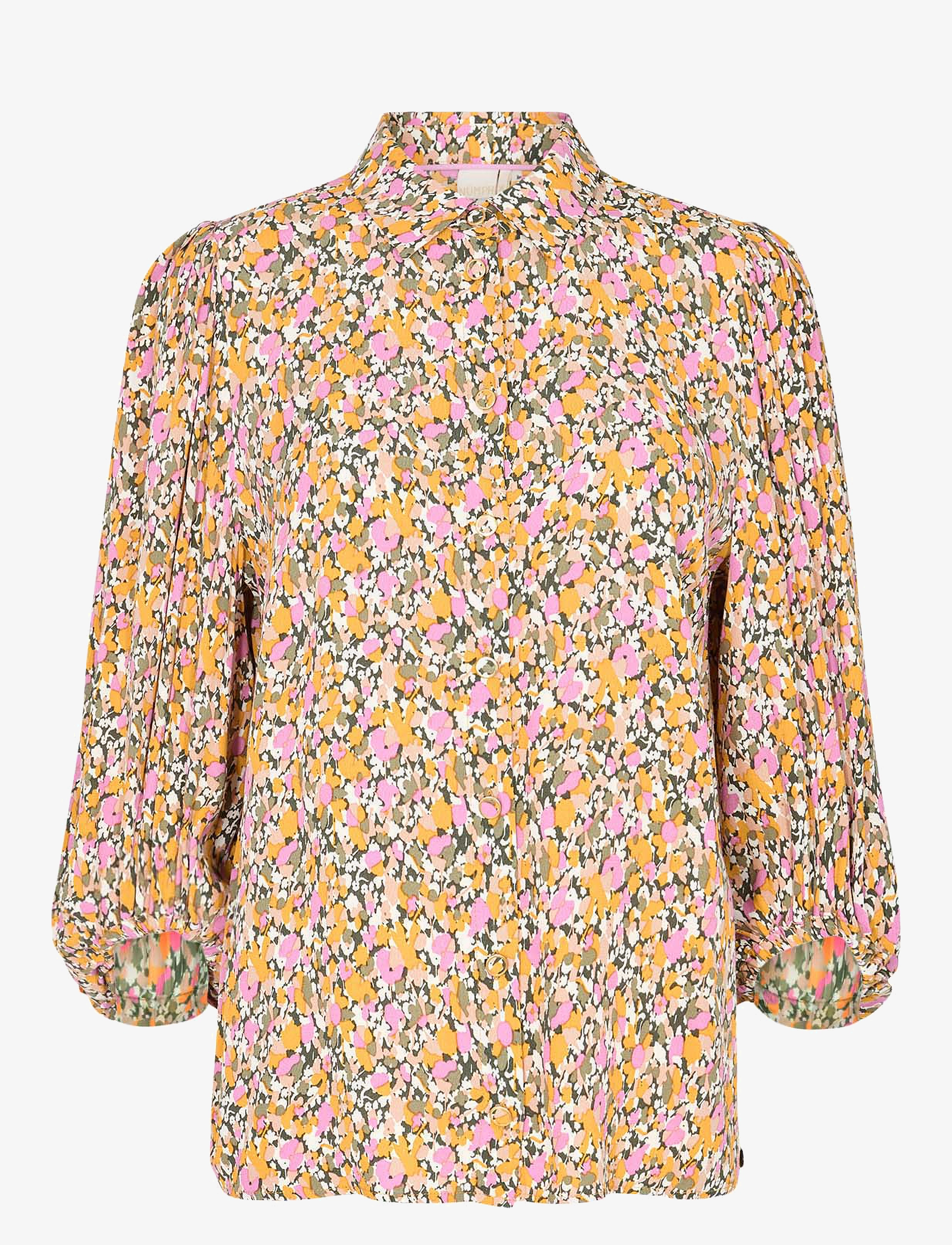 Nümph - NUEDISSI 7/8 SLEEVE SHIRT - climbing ivy - 0