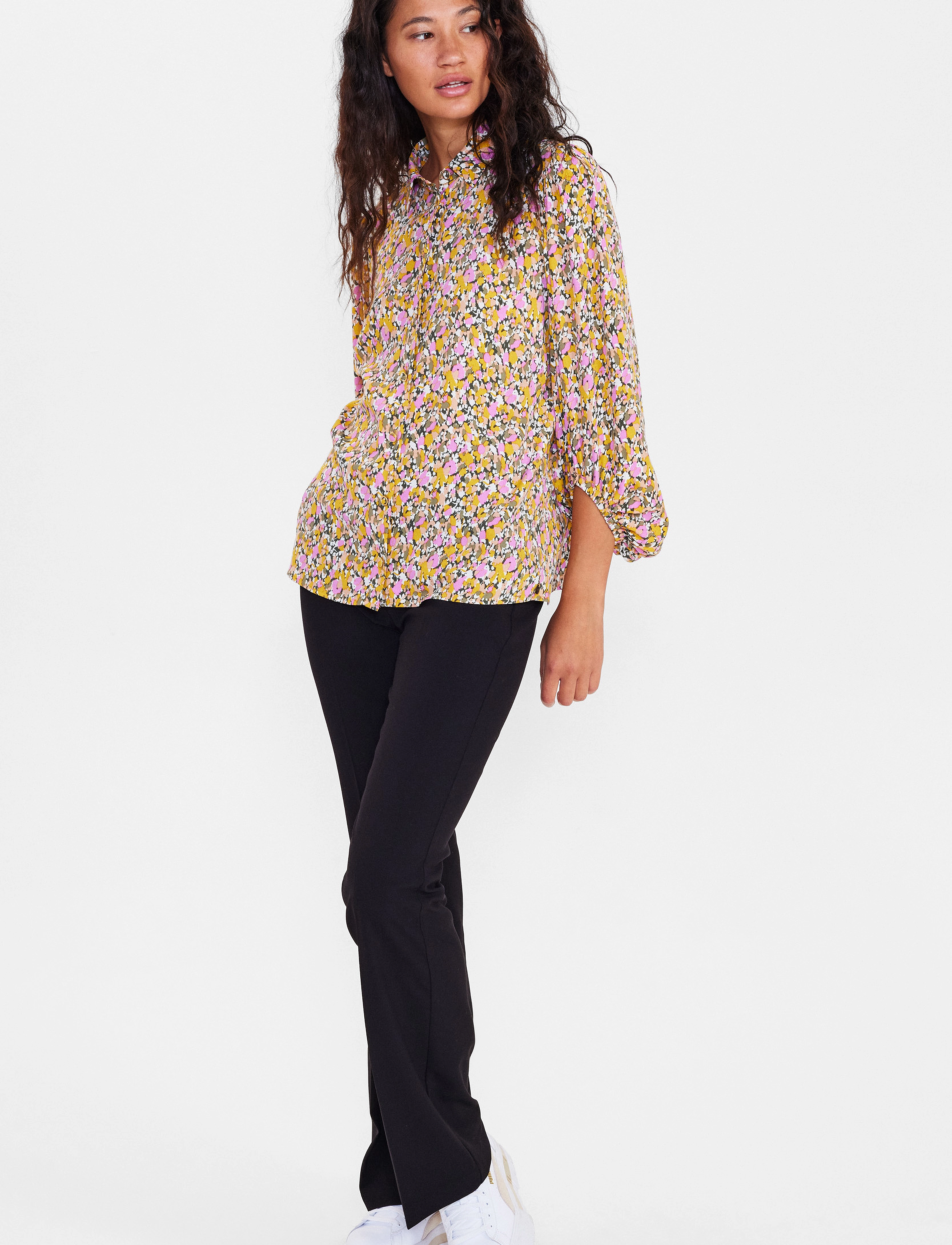 Nümph - NUEDISSI 7/8 SLEEVE SHIRT - climbing ivy - 4