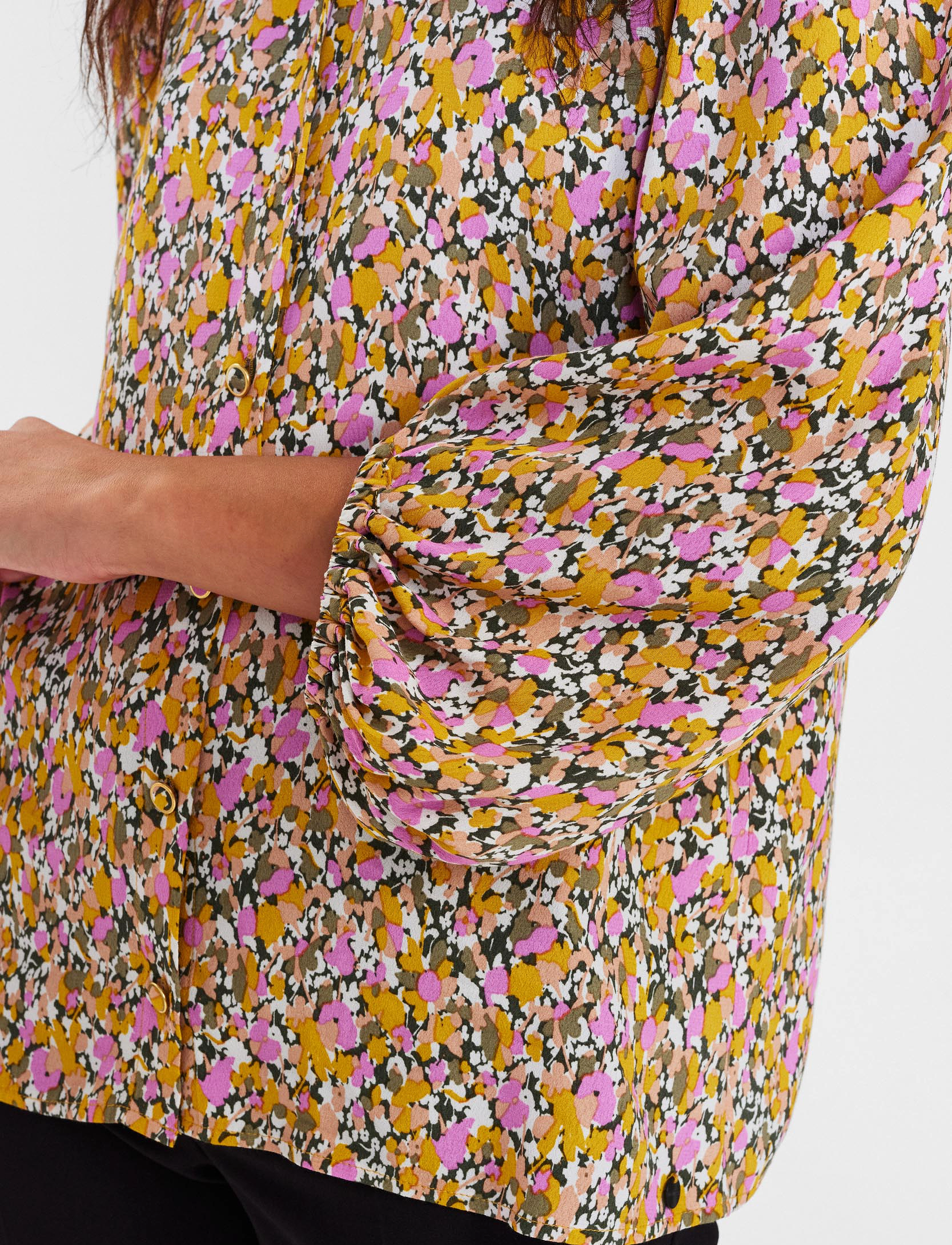 Nümph - NUEDISSI 7/8 SLEEVE SHIRT - climbing ivy - 5