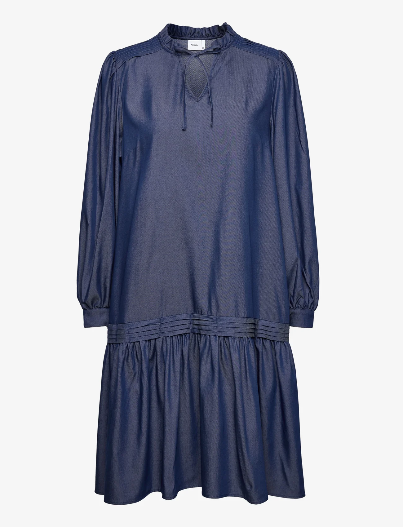 Nümph - NUEDIBE DRESS - denimkjoler - medium blue denim - 0