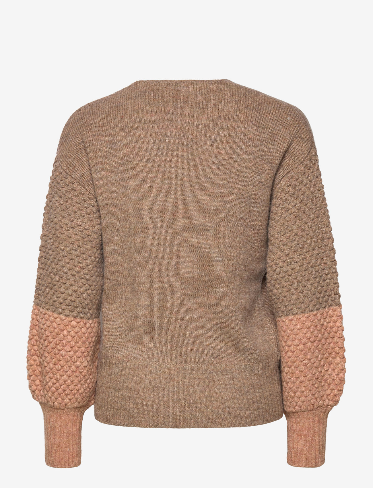 Nümph - NUELINE WRAP PULLOVER - raw sienna - 1