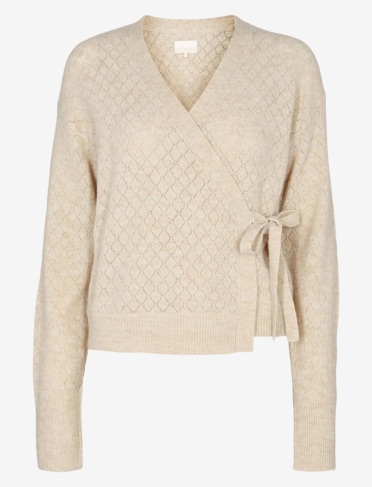 Nümph - NUALBERTA WRAP KNIT - cloud dancer - 0