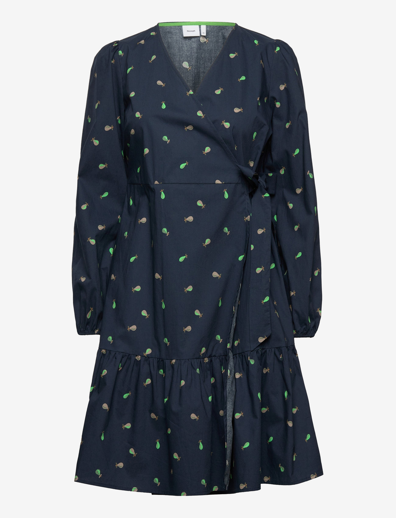 Nümph - NUEBRAR WRAP DRESS - dark sapphire - 0