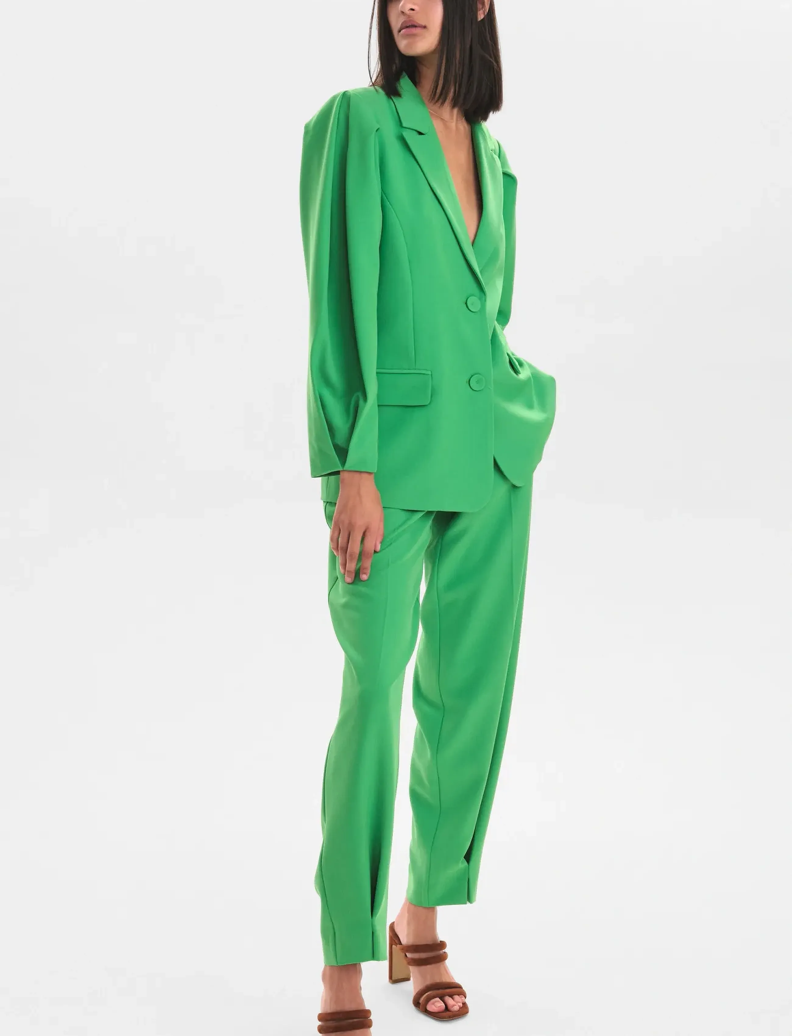 Nümph - NUEAZELINA BLAZER - kelly green - 4