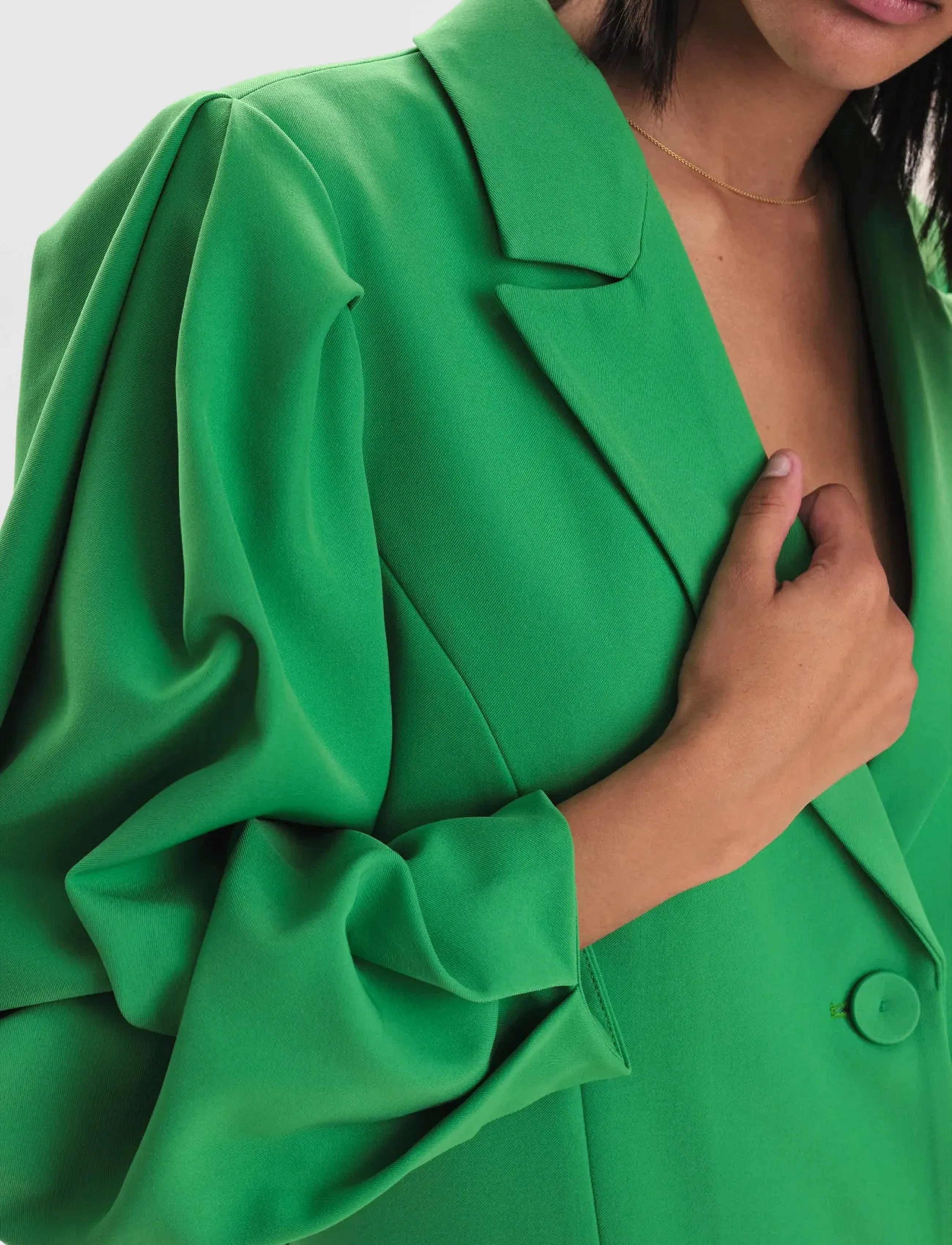 Nümph - NUEAZELINA BLAZER - kelly green - 5