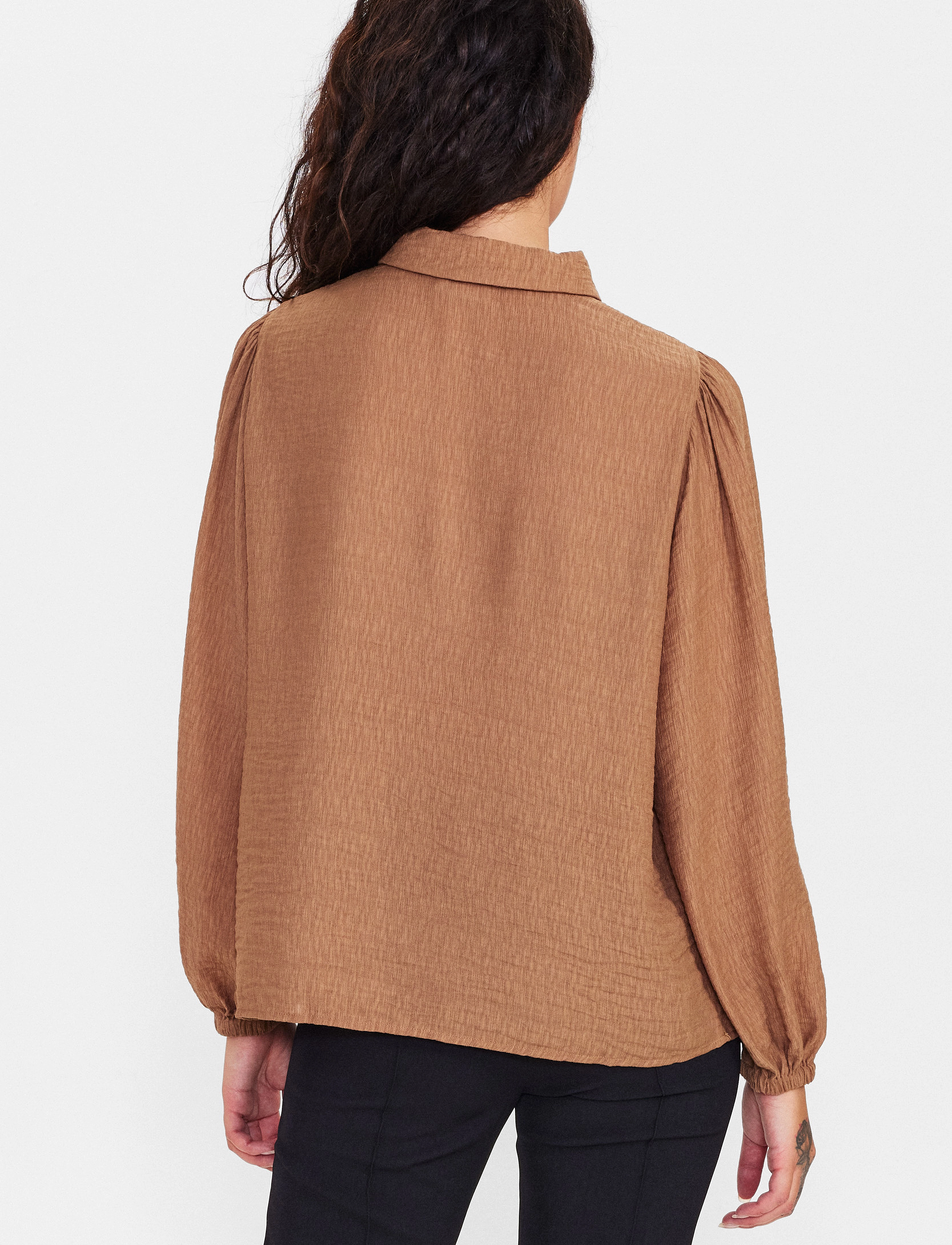 Nümph - NUCALTINE BLOUSE - otter - 3
