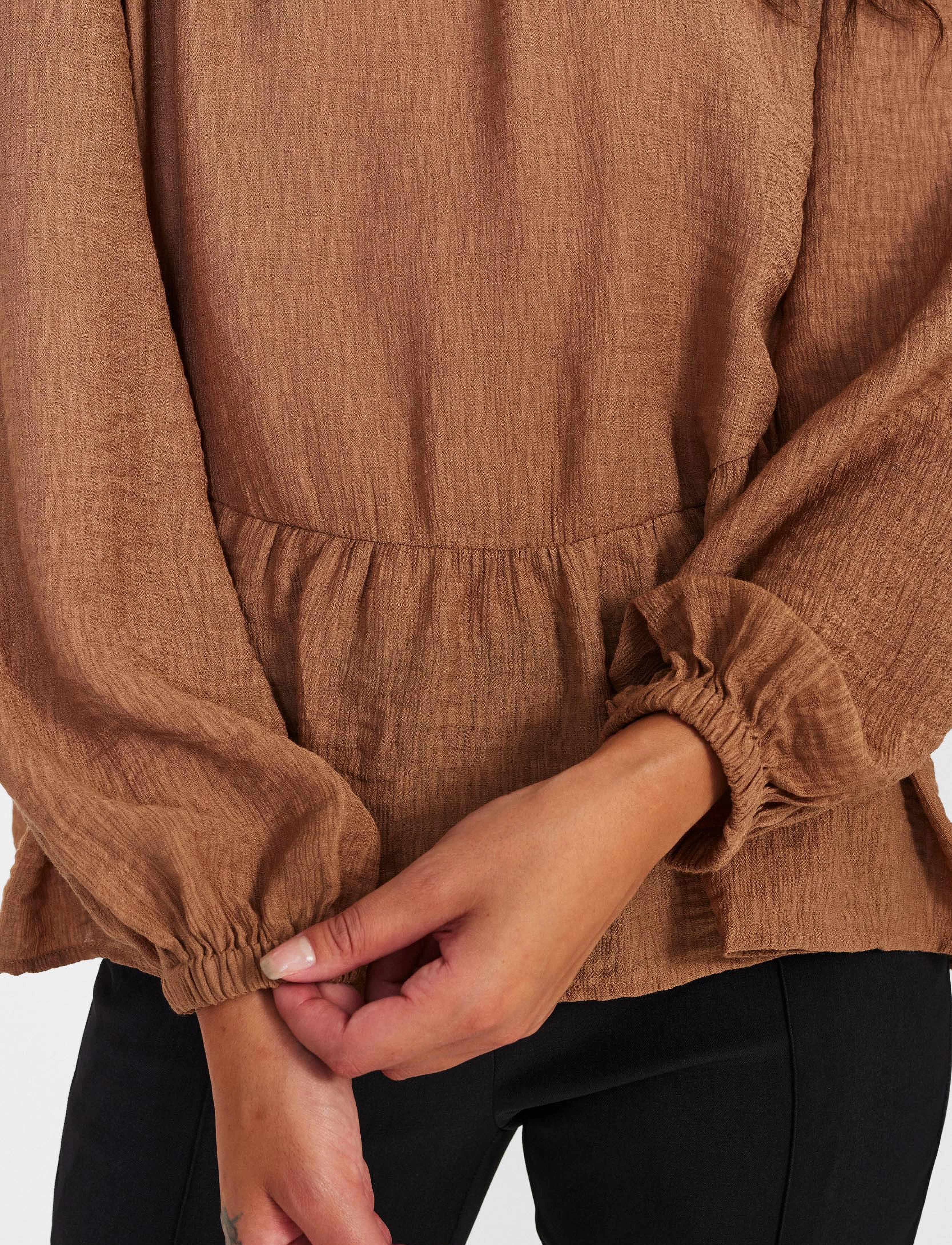 Nümph - NUCALTINE BLOUSE - otter - 5