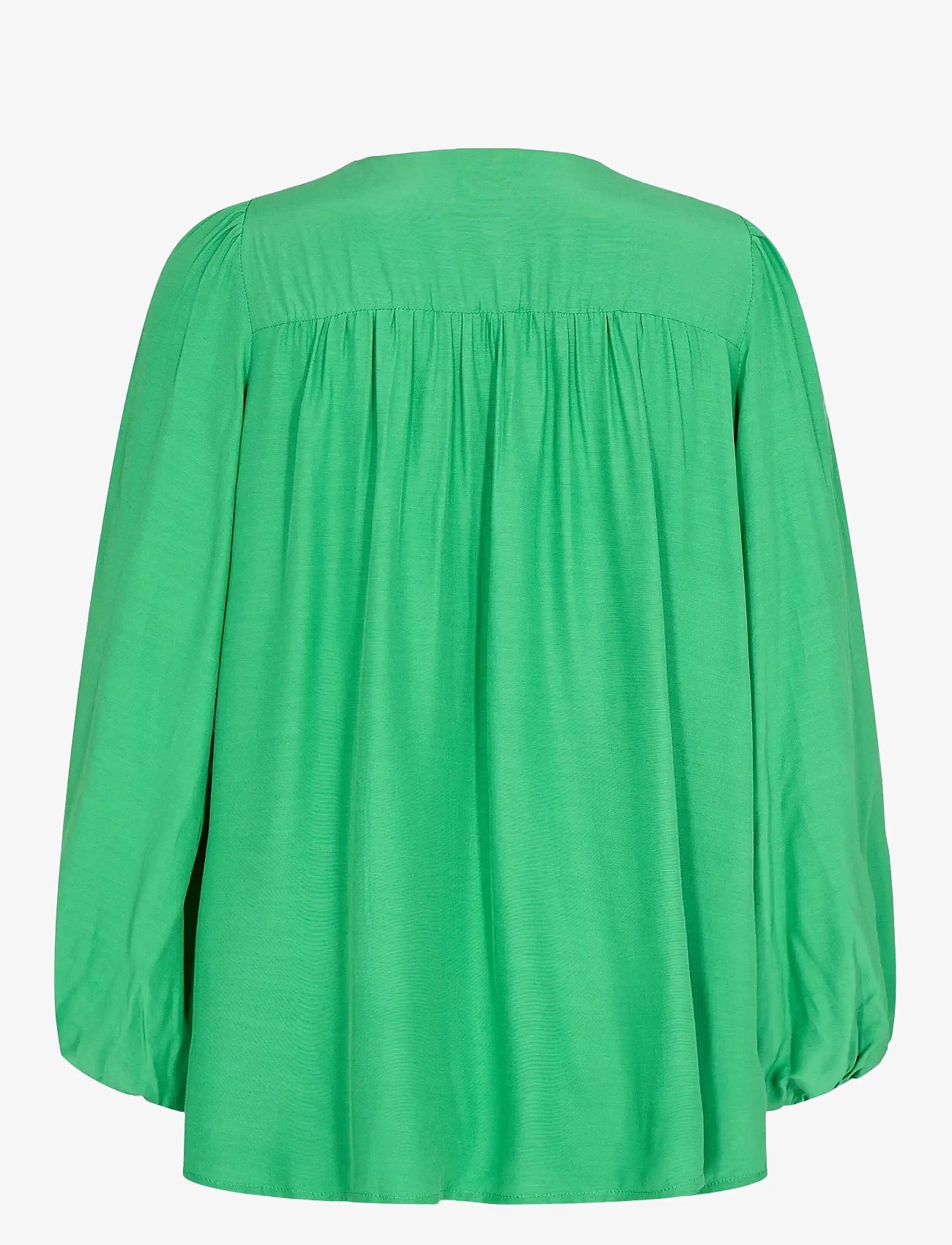 Nümph - NUSOFTY BLOUSE - langærmede bluser - kelly green - 1