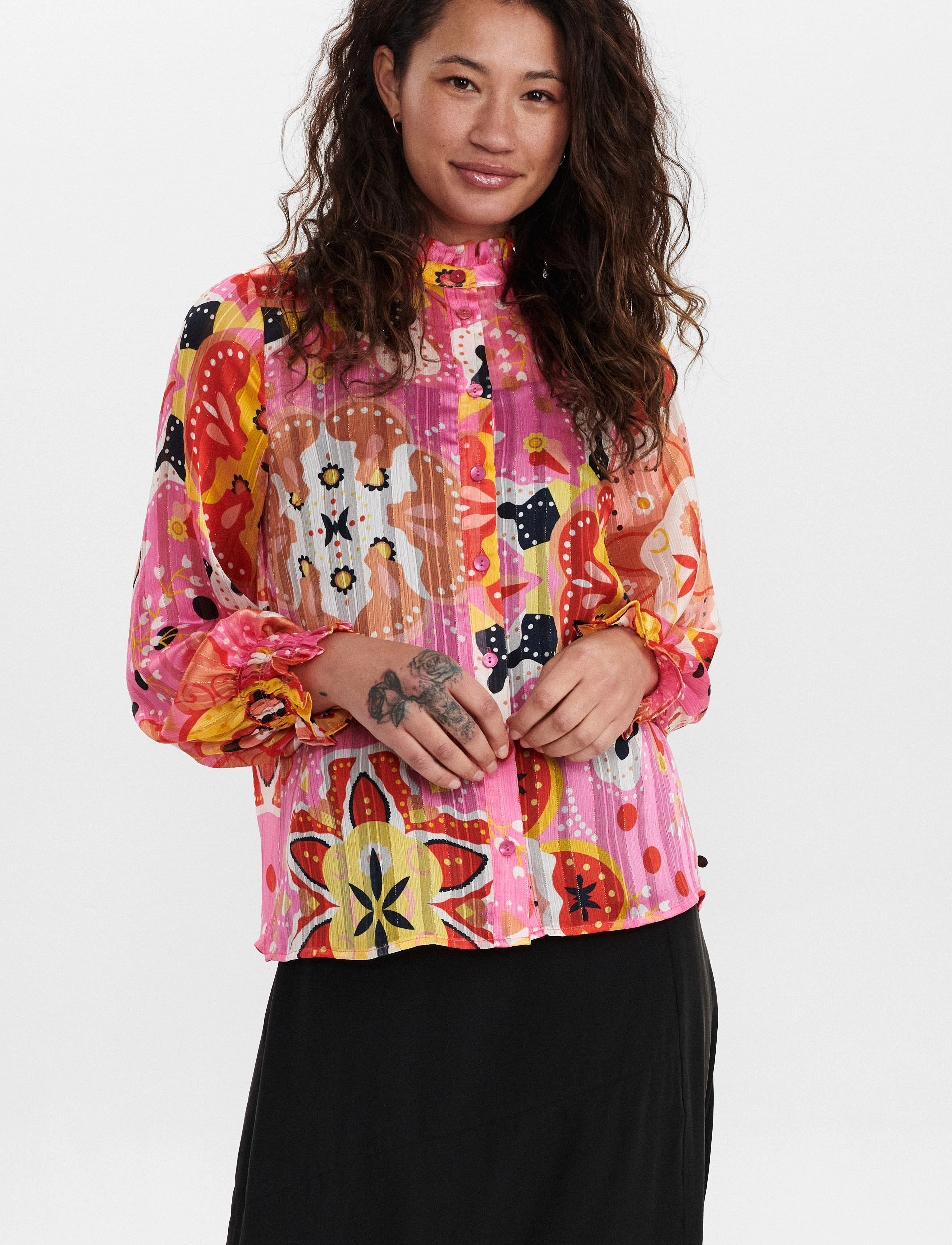 Nümph - NUARLETTE SHIRT - strawberry moon - 2