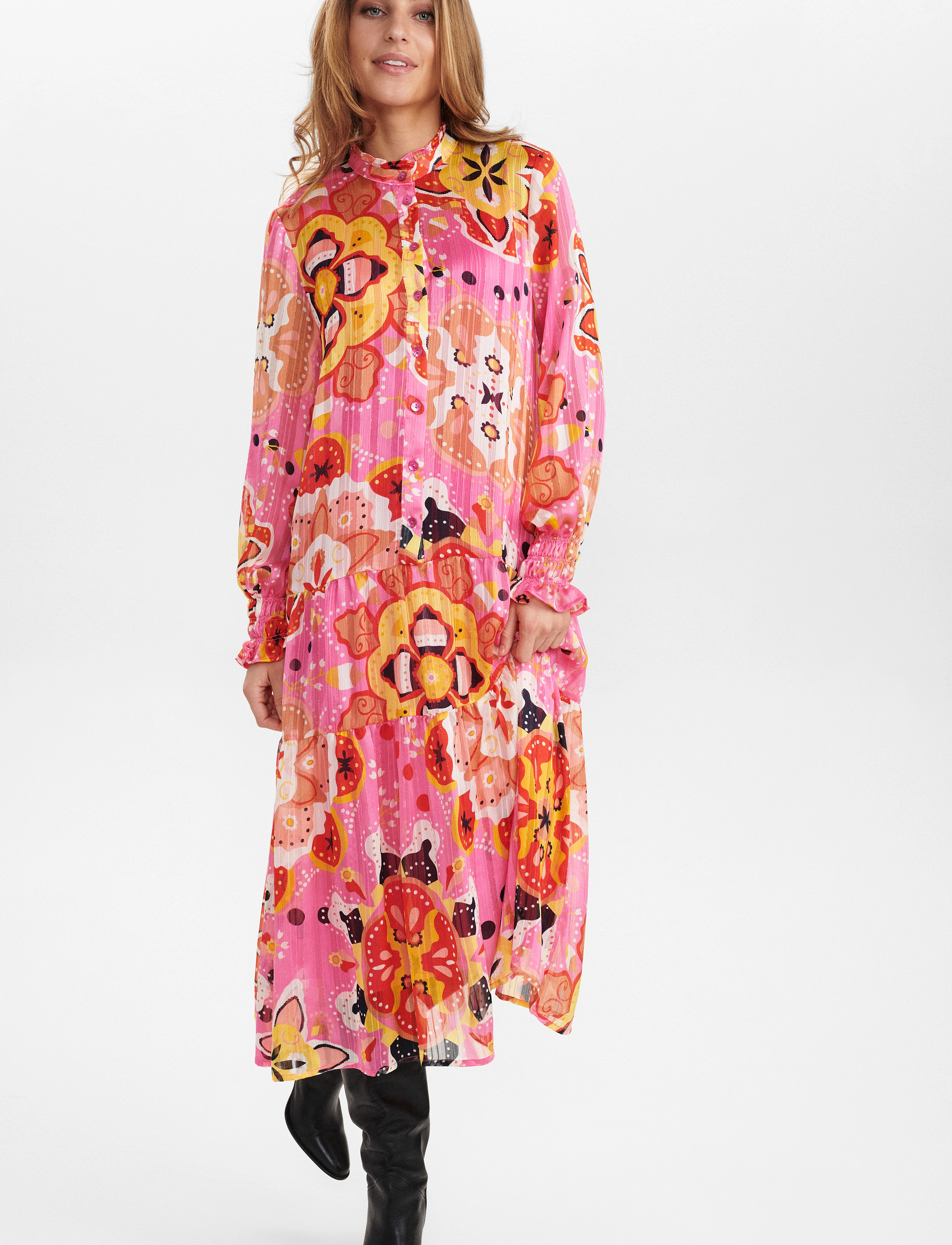 Nümph - NUARLETTE DRESS - strawberry moon - 4