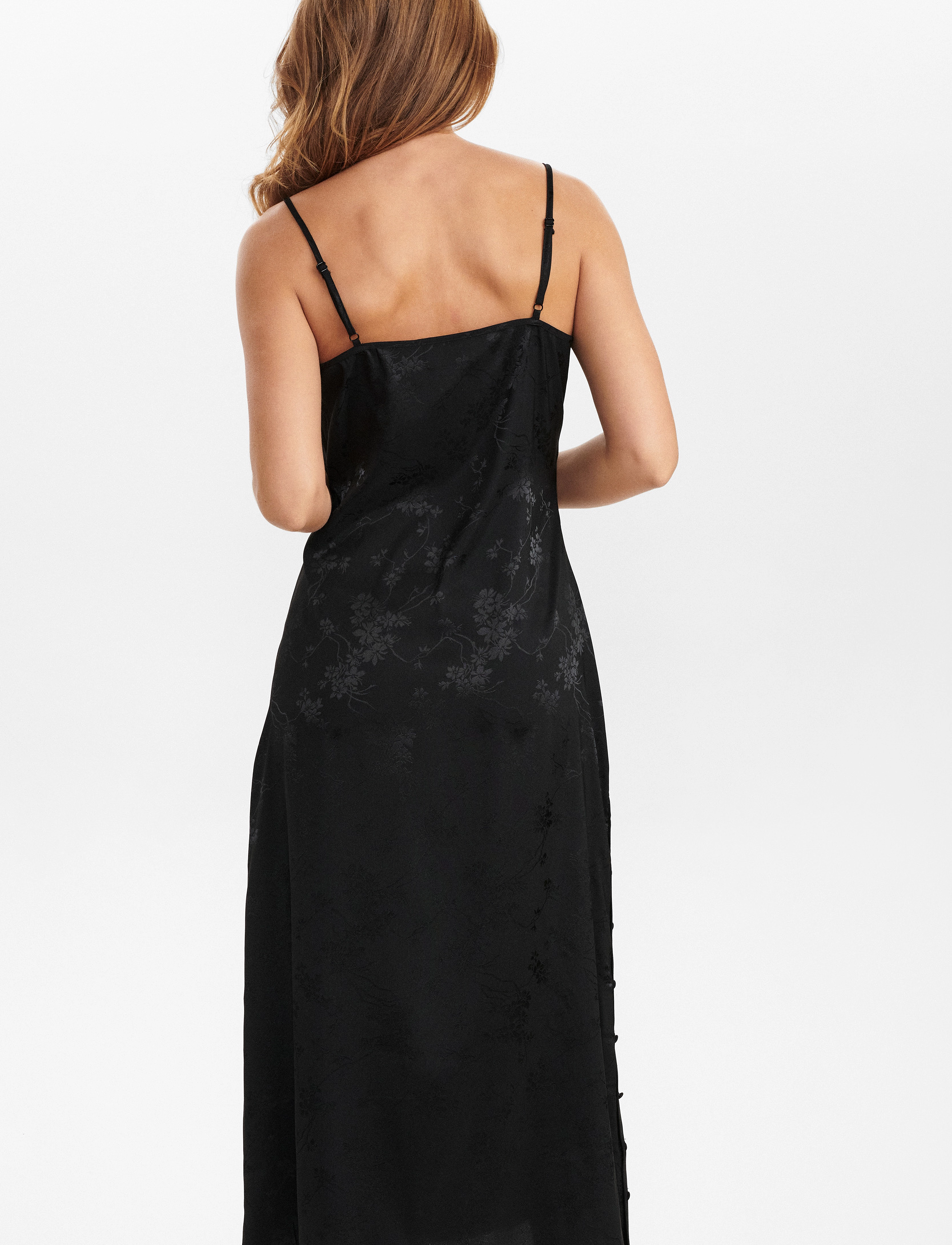 Nümph - NUKORINNE DRESS PA - caviar - 3
