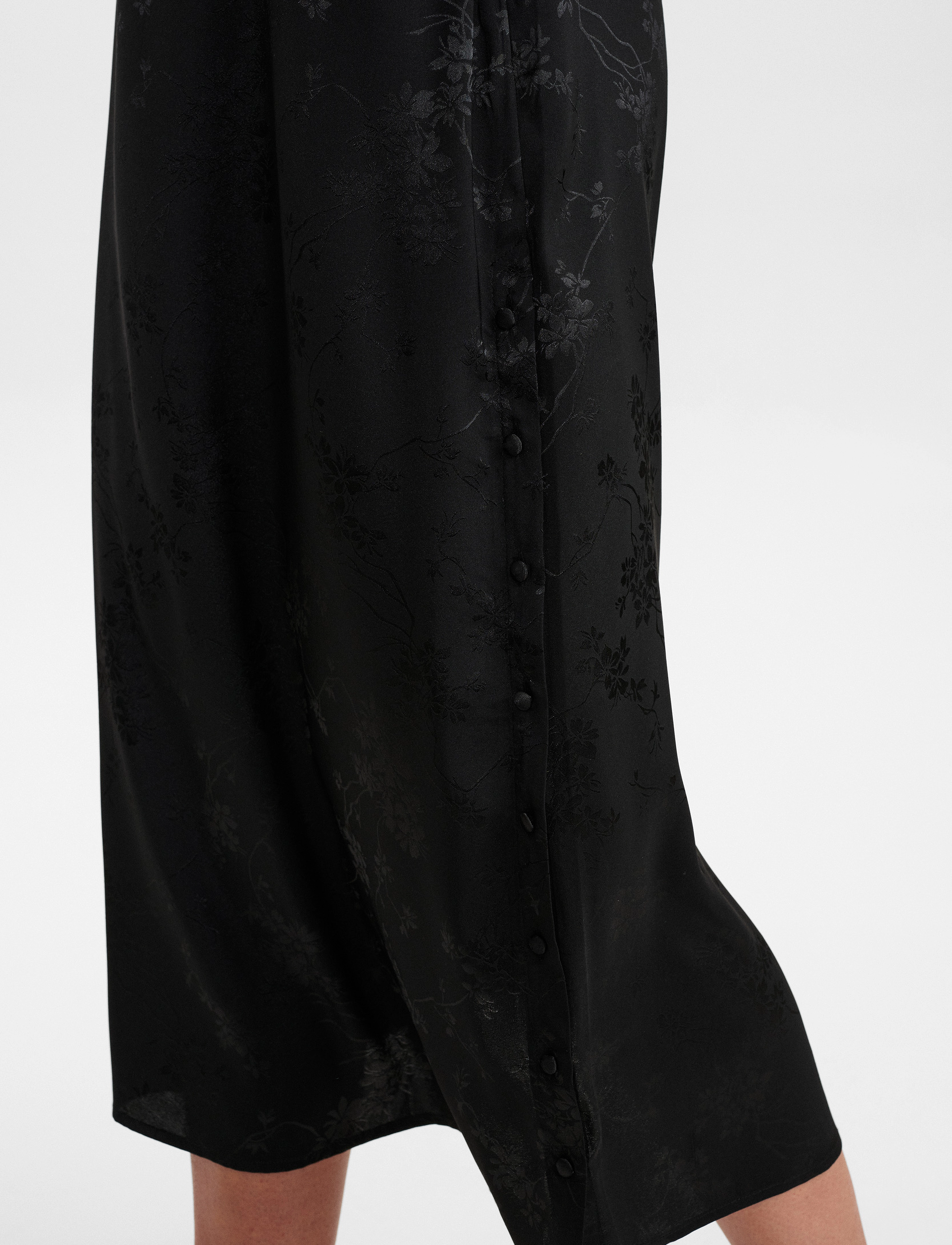 Nümph - NUKORINNE DRESS PA - caviar - 5