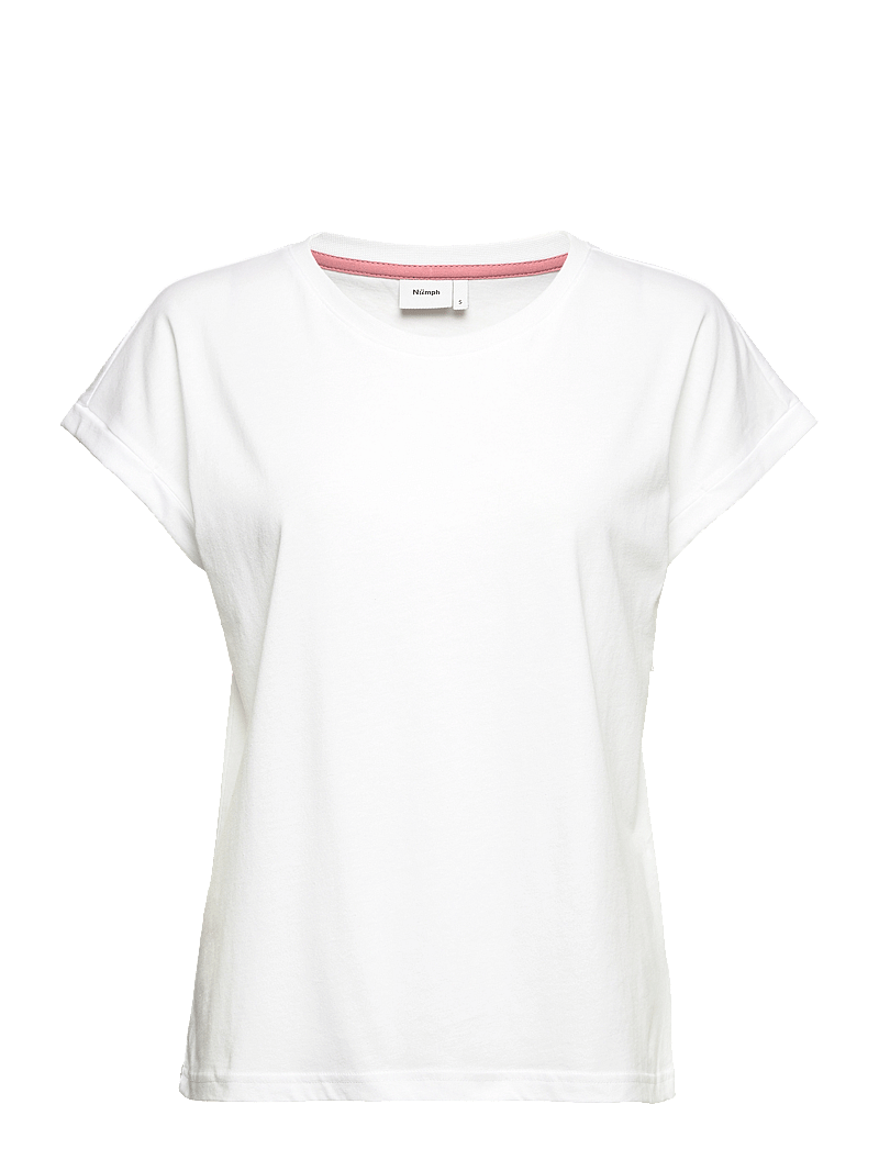 Nümph - NUBEVERLY T-SHIRT - t-särgid - bright white - 0