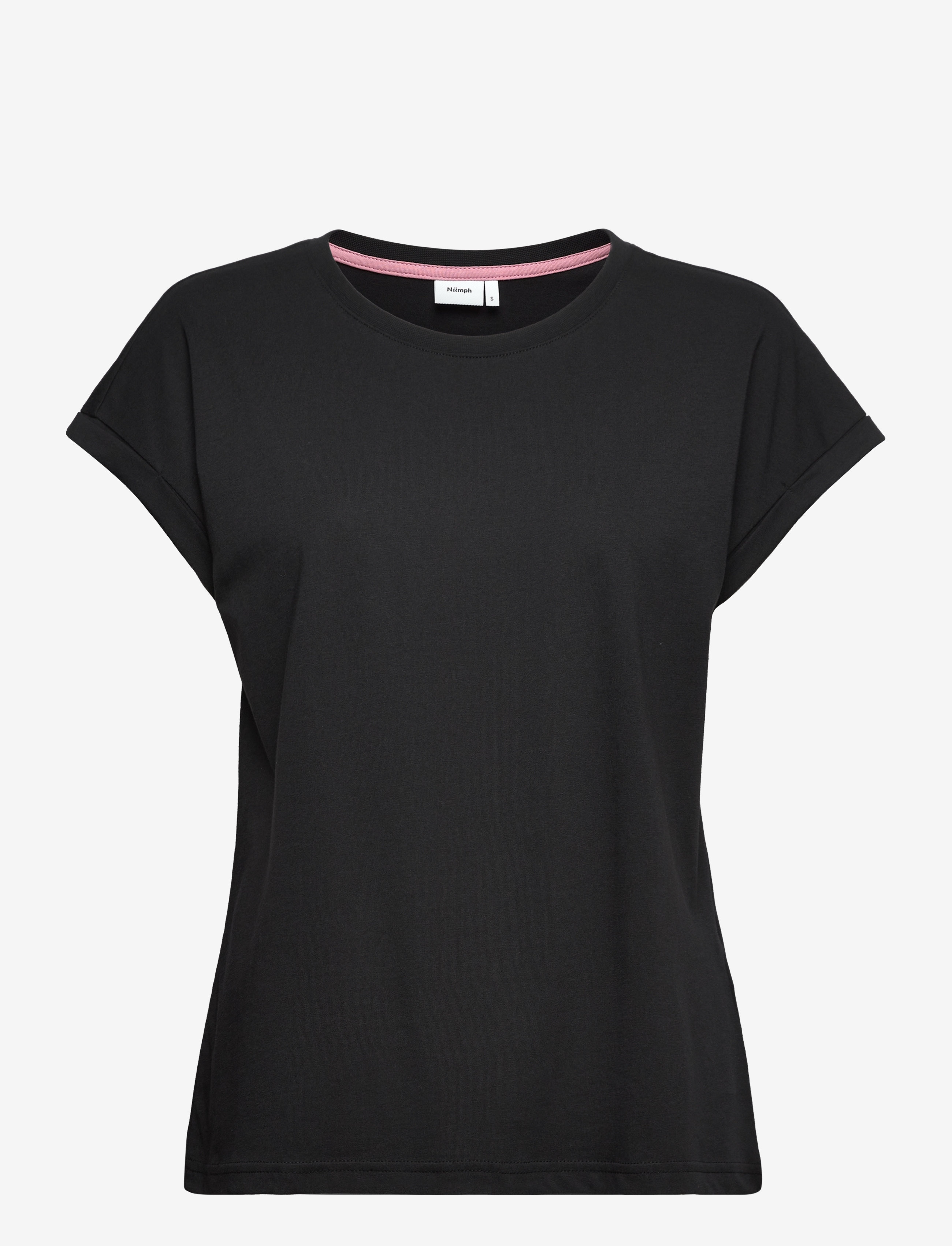 Nümph NUBEVERLY T-SHIRT - GOTS - T-shirts & Toppe - CAVIAR / black