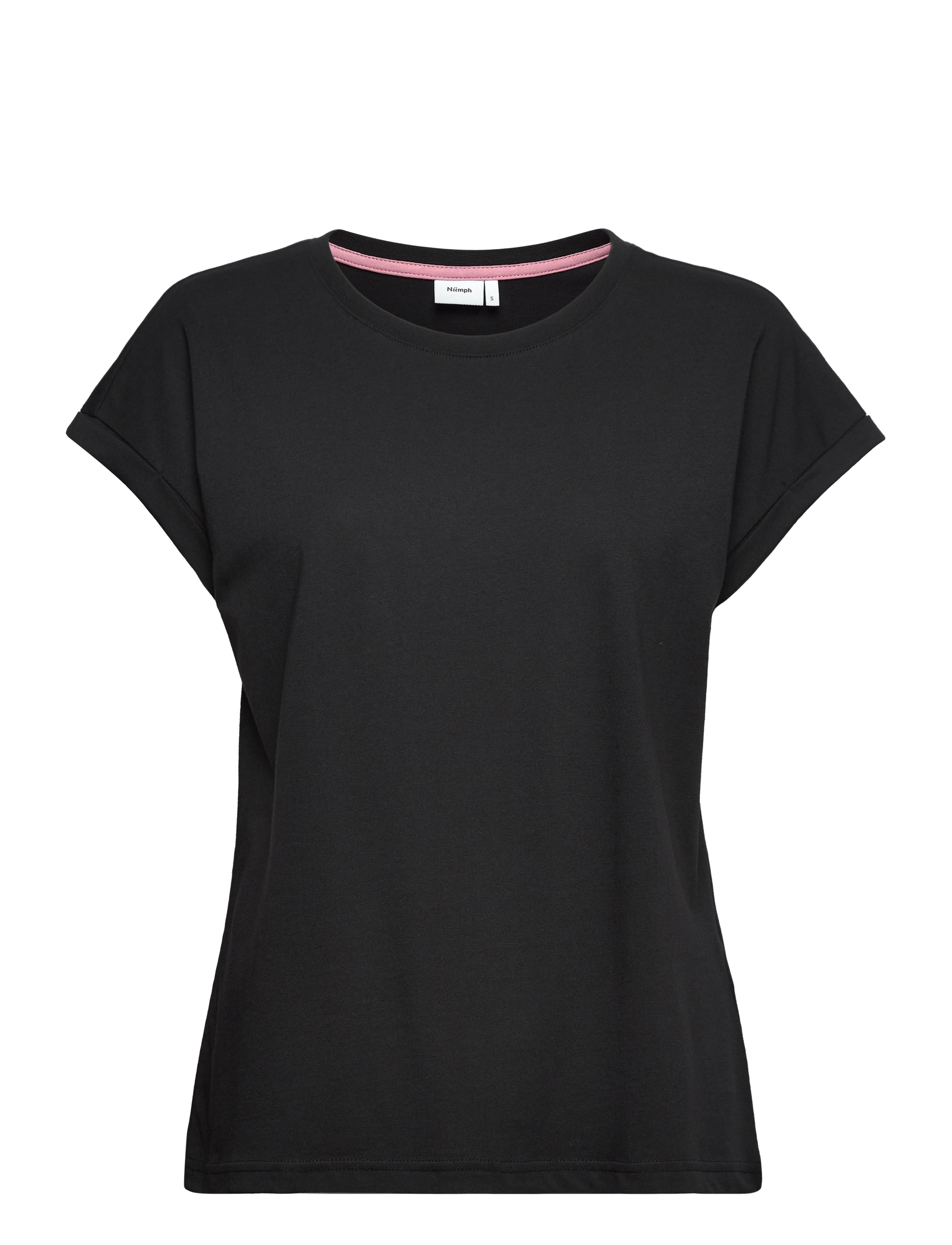 Nümph NUBEVERLY T-SHIRT - GOTS - T-shirts & Toppe - CAVIAR / black