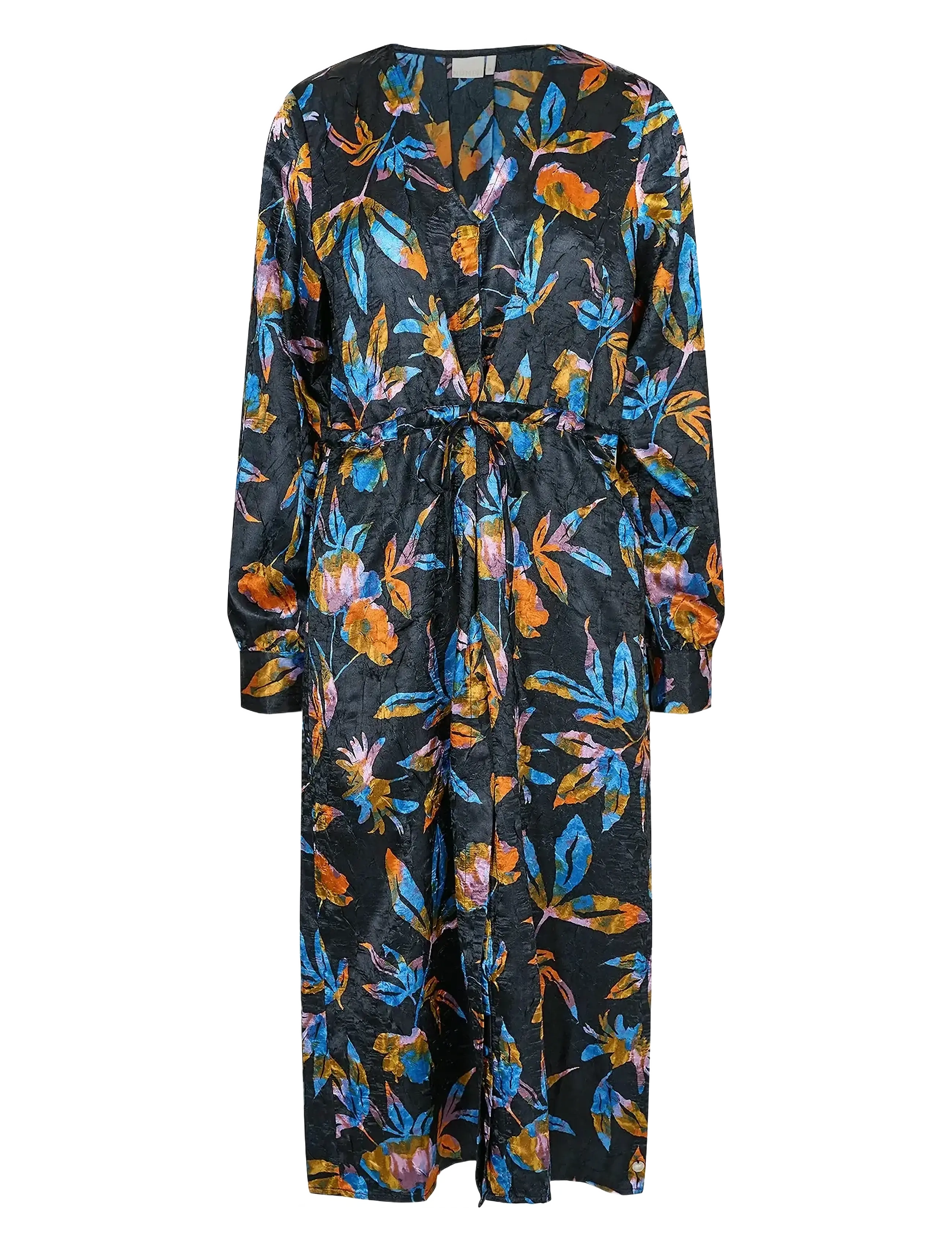 NUKELBY DRESS - DARK SAPPHIRE