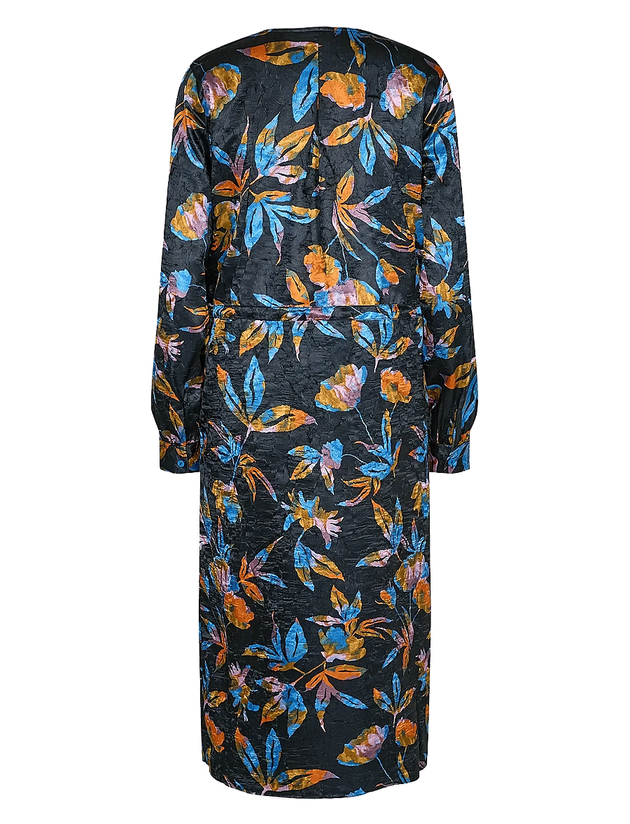 Nümph - NUKELBY DRESS - vidutinio ilgio suknelės - dark sapphire - 2