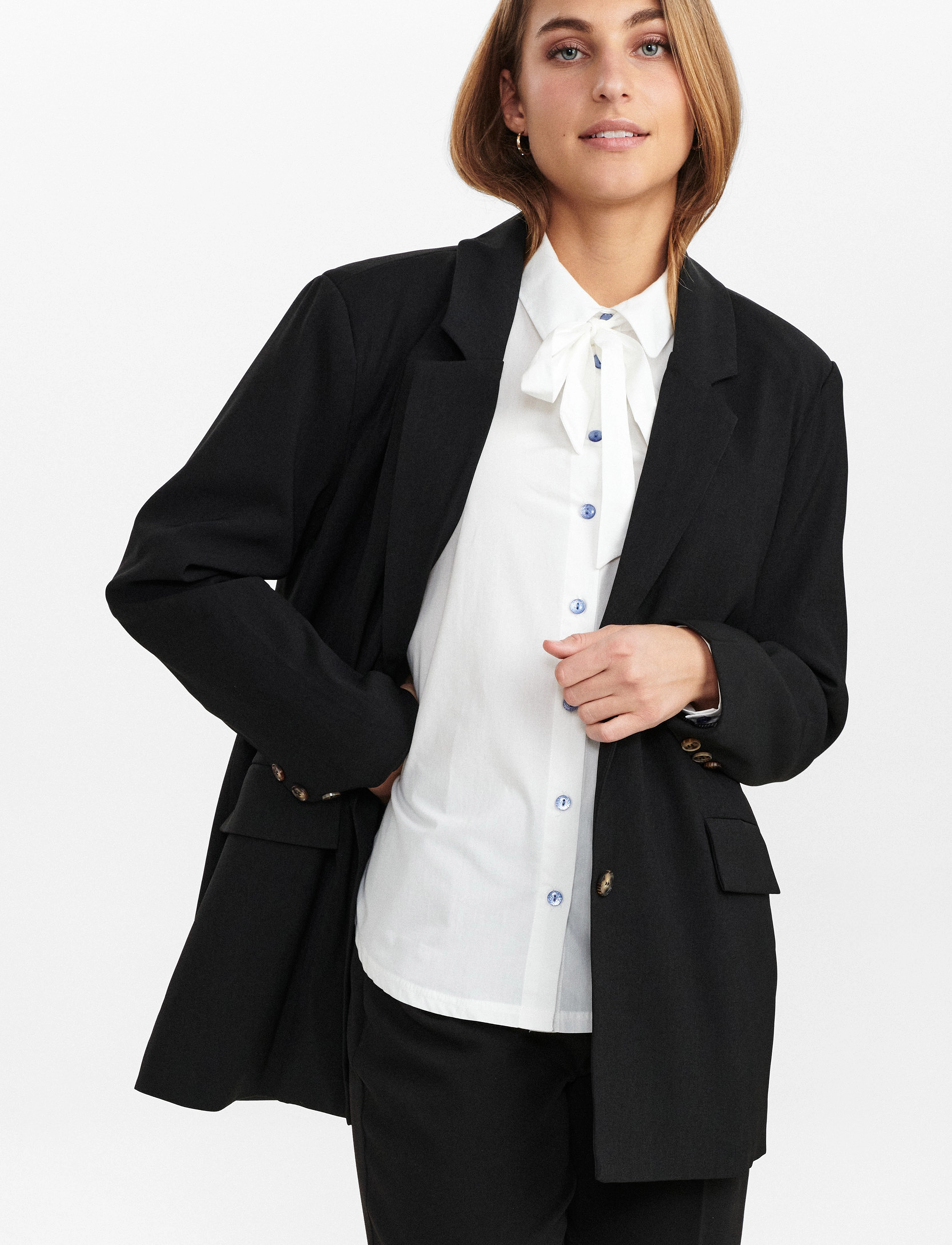 Nümph - NUTEXAS BLAZER - caviar - 2