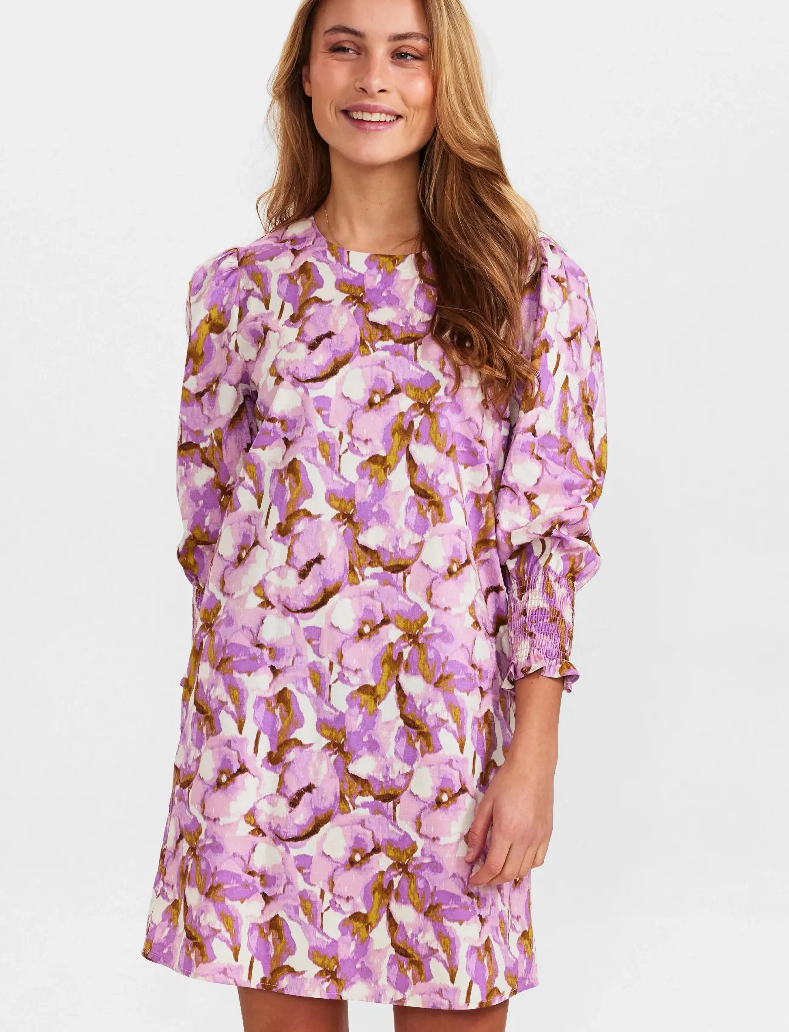 Nümph - NUEDITA DRESS - midi kjoler - lupine - 4