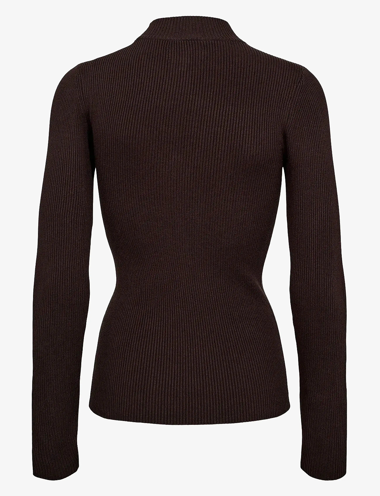 Nümph - NUBIA LS PULLOVER - sviitrid - black coffee - 2