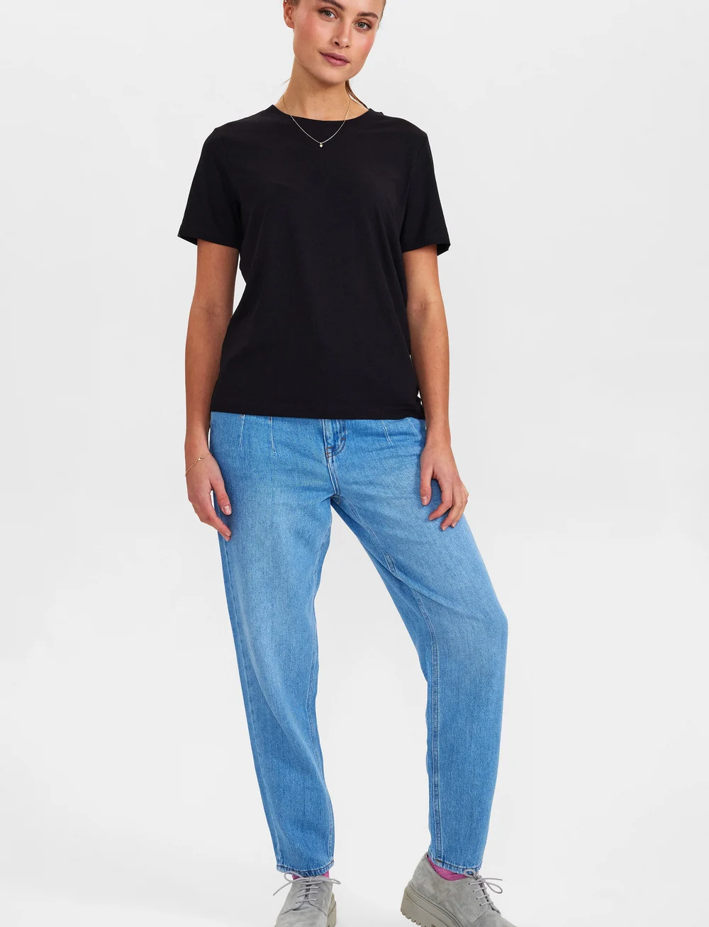 Nümph - NUKAZUMI SS BLOUSE - NOOS - t-shirts - caviar - 0