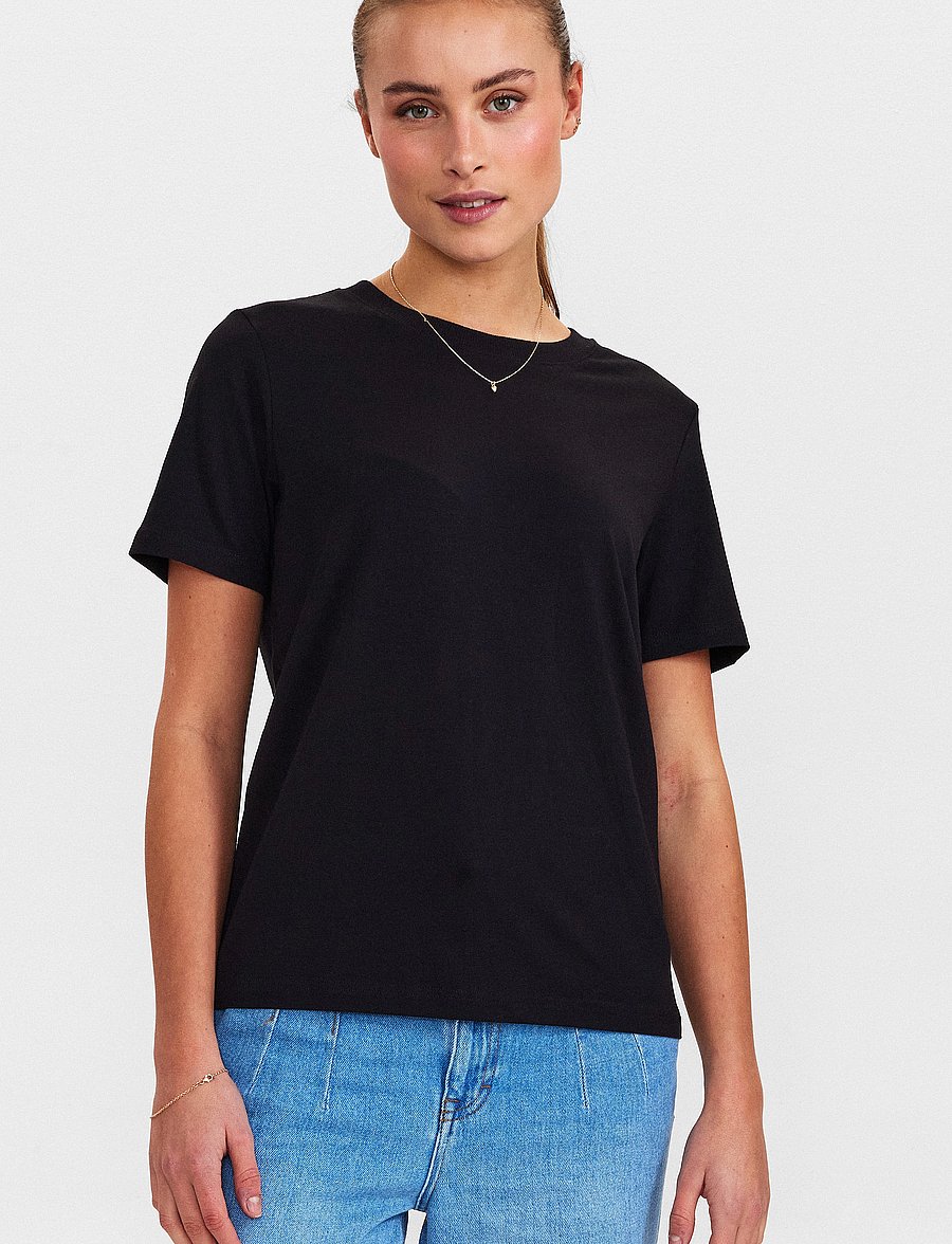 Nümph - NUKAZUMI SS BLOUSE - NOOS - t-shirts - caviar - 4
