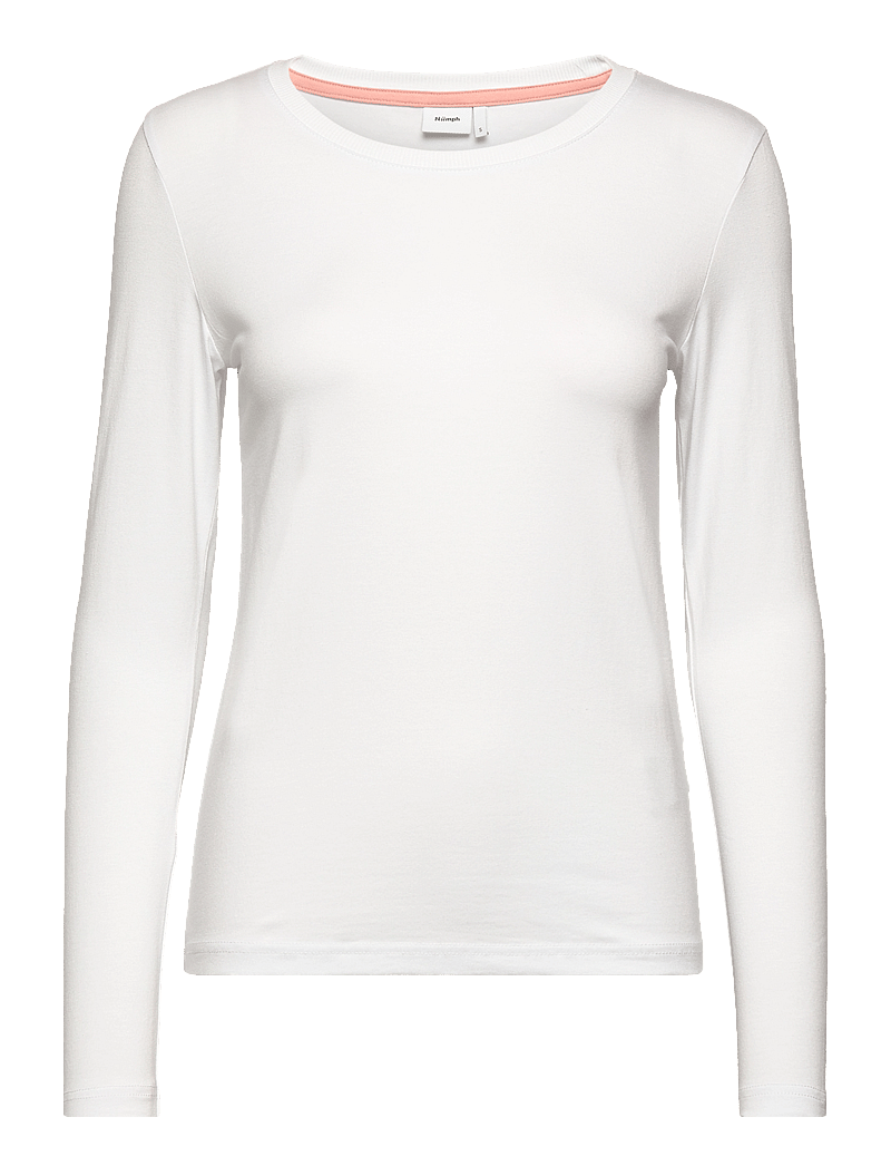 Nümph - NUKAZUMI LS BLOUSE - long-sleeved tops - bright white - 1
