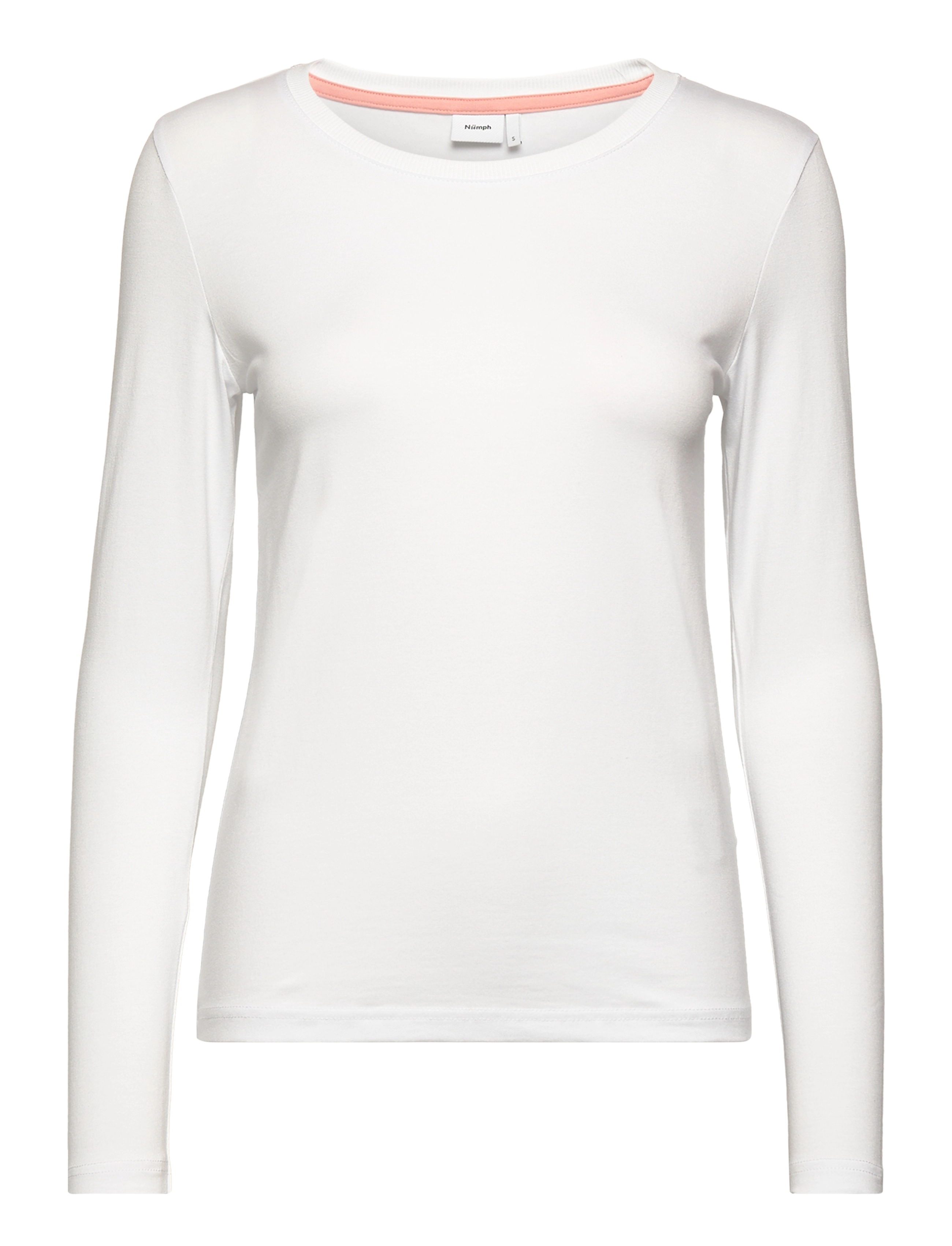 Nümph NUKAZUMI LS BLOUSE - T-shirts & Toppe - BRIGHT WHITE / white