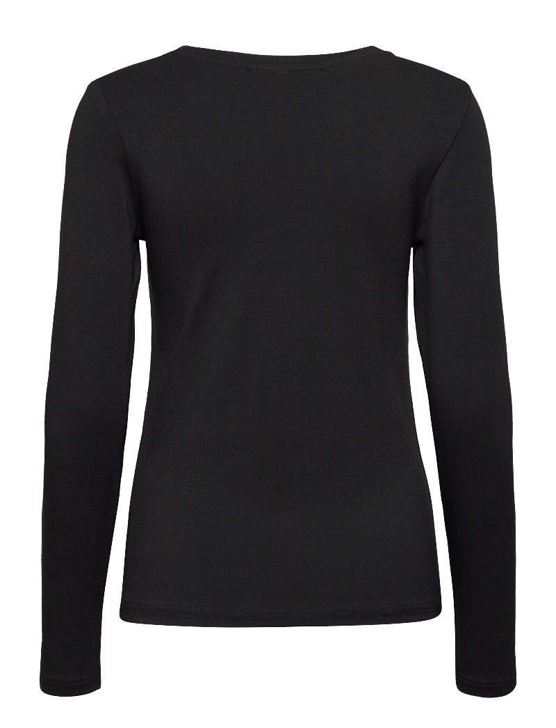 Nümph - NUKAZUMI LS BLOUSE - pikkade varrukatega alussärgid - caviar - 2